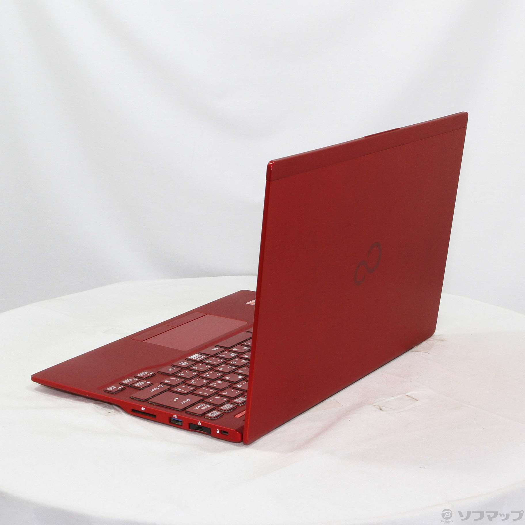 LIFEBOOK UH90／C3 FMVU9C3RDA ガーネットレッド ［Core-i7-8565U  (1.8GHz)／8GB／SSD256GB／13.3インチ］