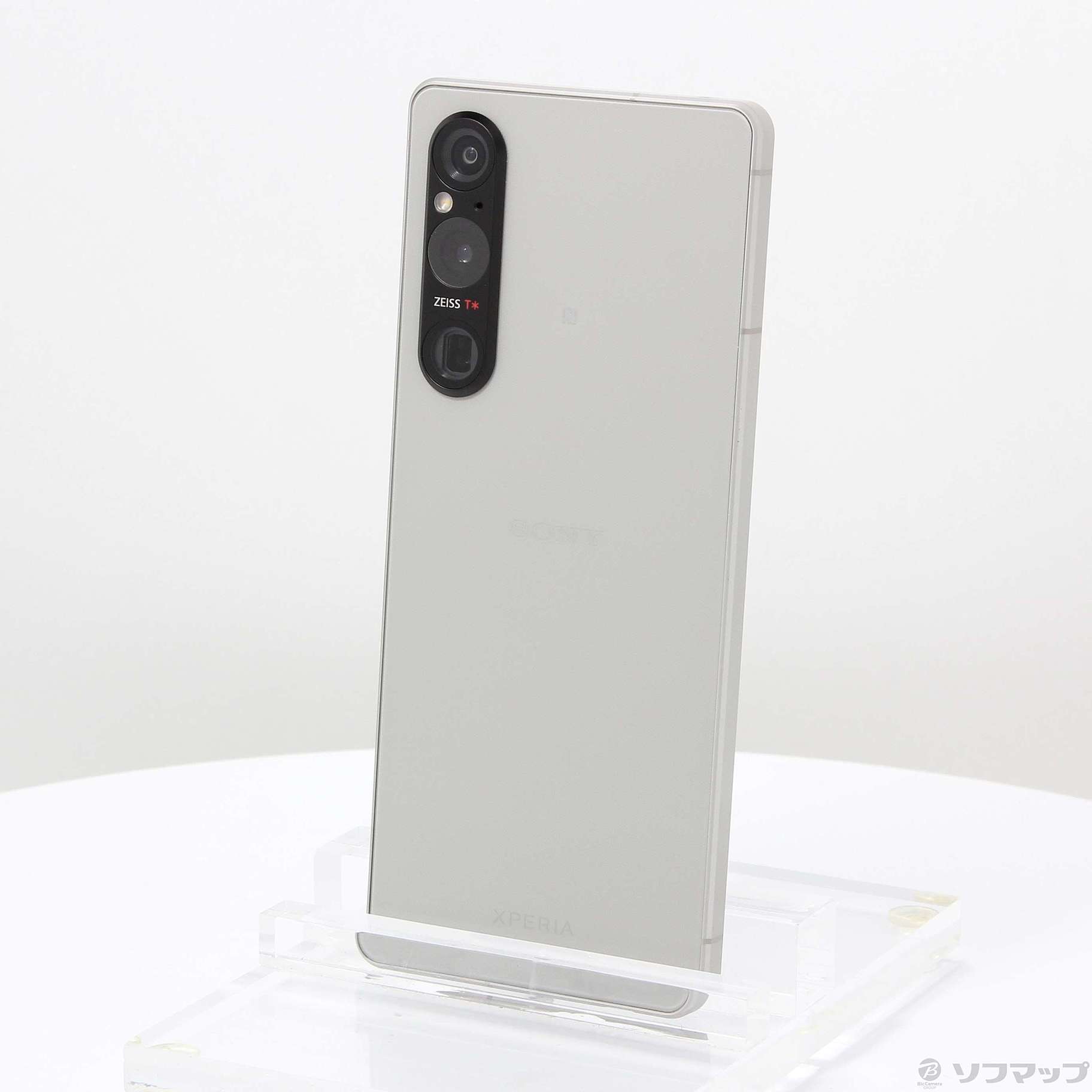 中古】Xperia 1 V 512GB プラチナシルバー XQ-DQ44-S3JPCX0 SIMフリー 