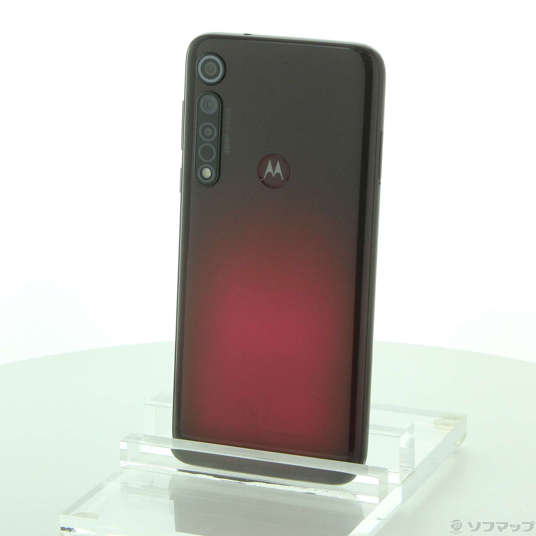 中古】Moto G8 Plus 64GB ポイズンベリー PAGE0020JP SIMフリー  