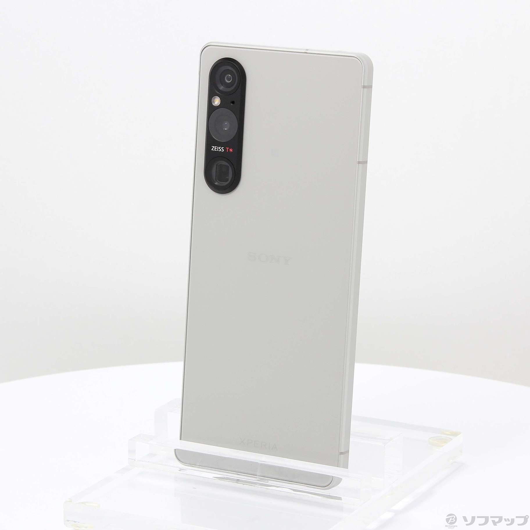 中古】Xperia 1 V 512GB プラチナシルバー XQ-DQ44-S3JPCX0 SIMフリー 