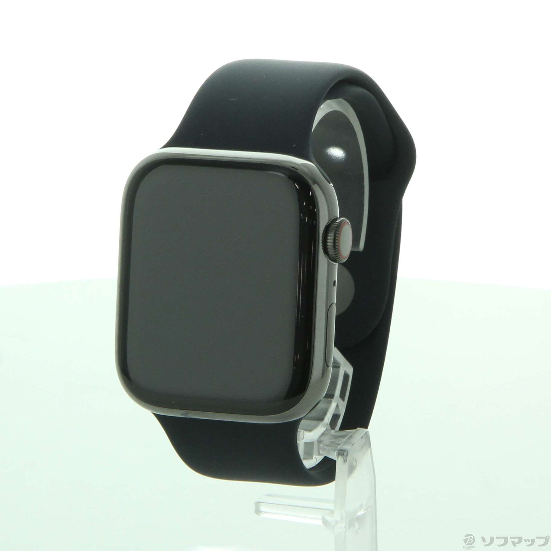 中古】Apple Watch Series 7 GPS + Cellular 45mm グラファイトステンレススチールケース  ミッドナイトスポーツバンド [2133058179522] - リコレ！|ビックカメラグループ ソフマップの中古通販サイト