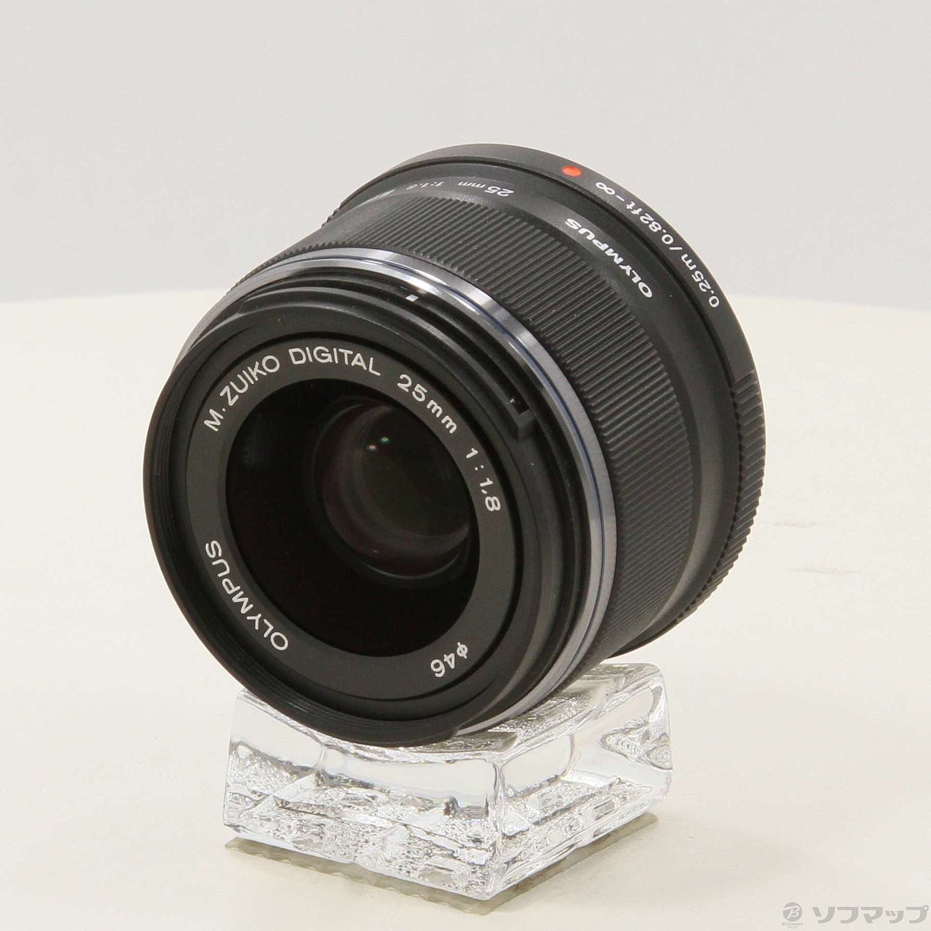中古】M.ZUIKO DIGITAL 25mm F1.8 (ブラック) (μ4／3) [2133058189606 