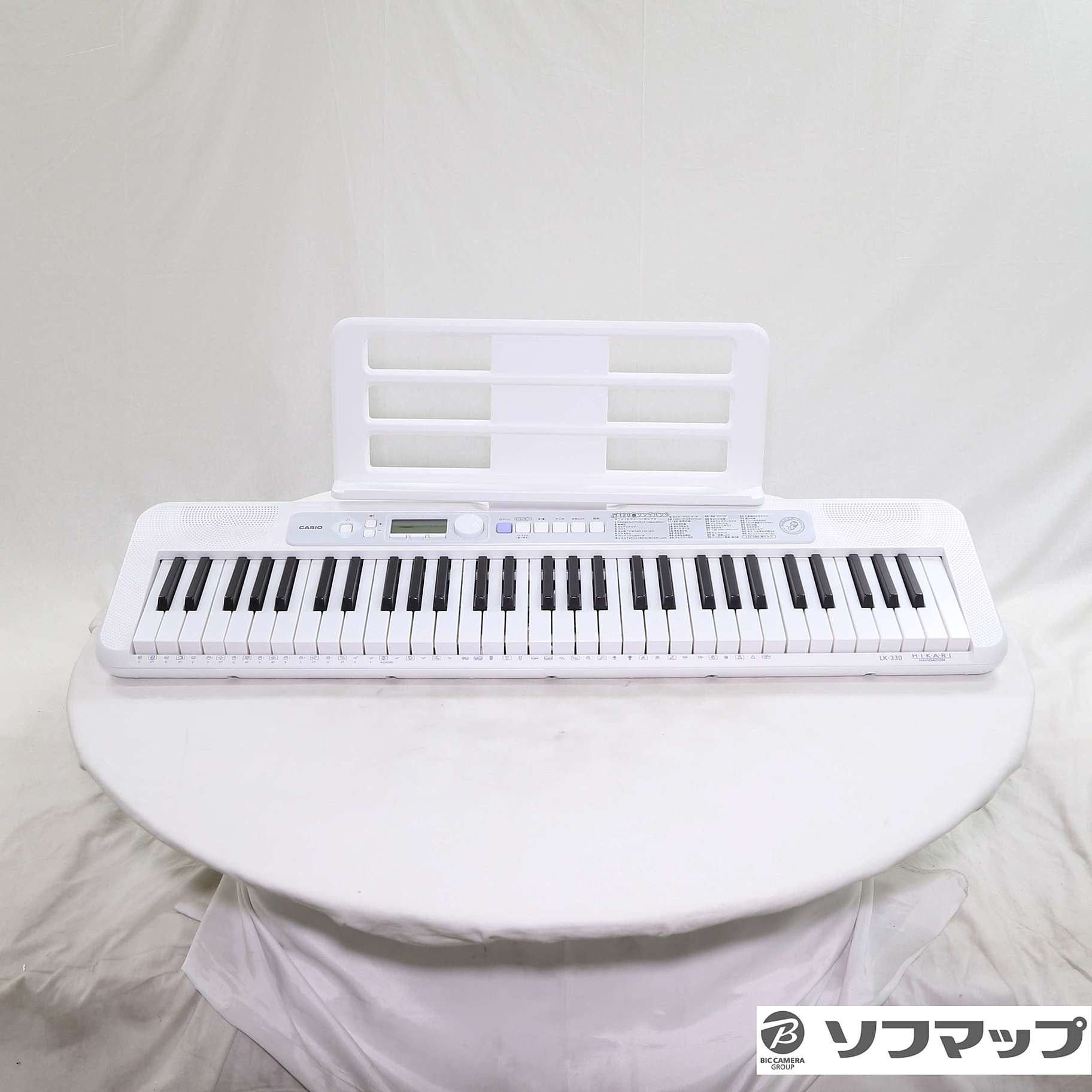 展示品〕 Casiotone 光ナビゲーションキーボード LK-330｜の通販