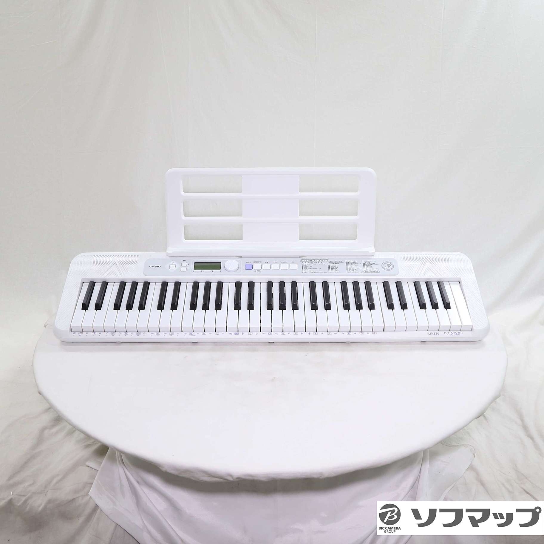 中古】〔展示品〕 Casiotone 光ナビゲーションキーボード LK-330