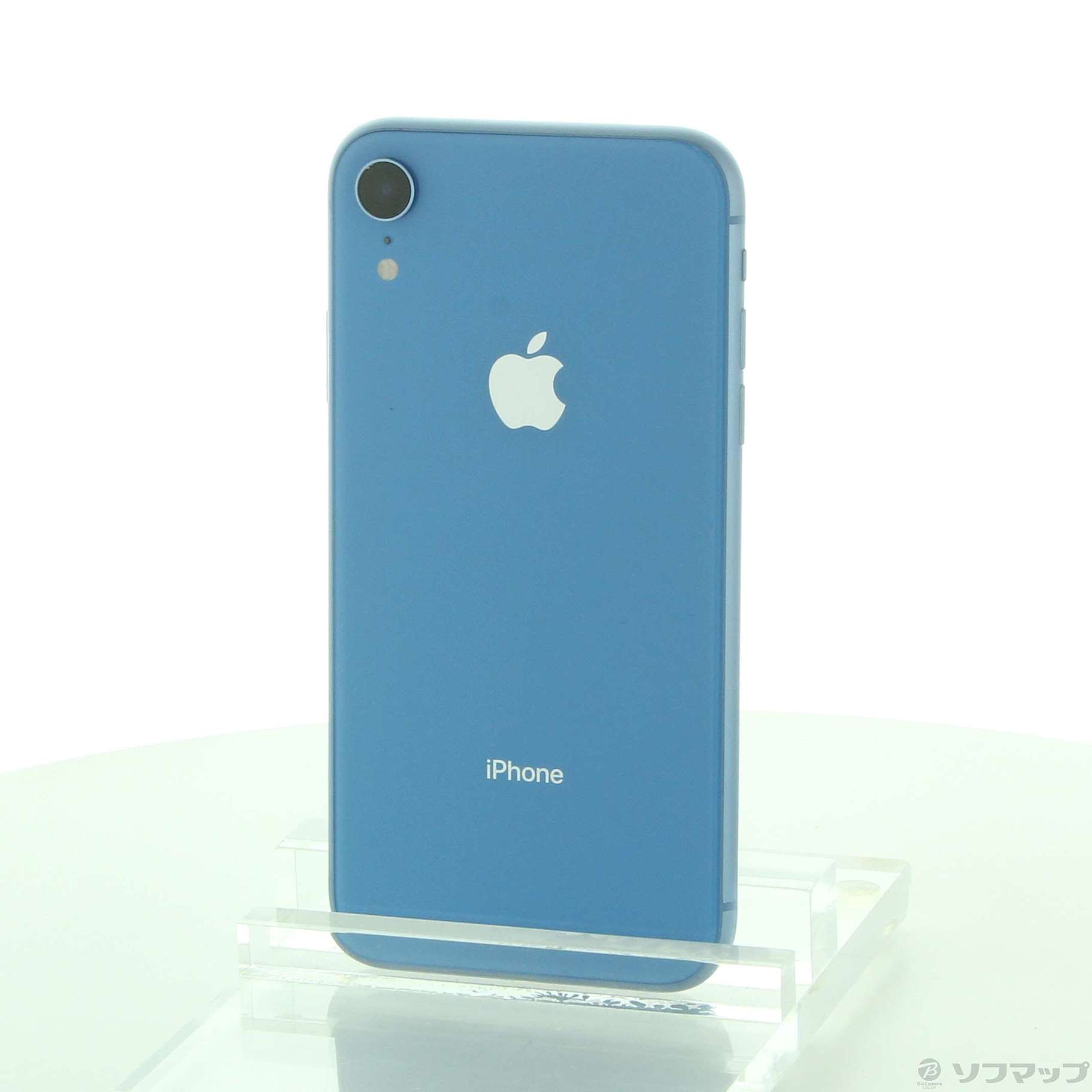 中古】iPhoneXR 64GB ブルー NT0E2J／A SIMフリー [2133058196406