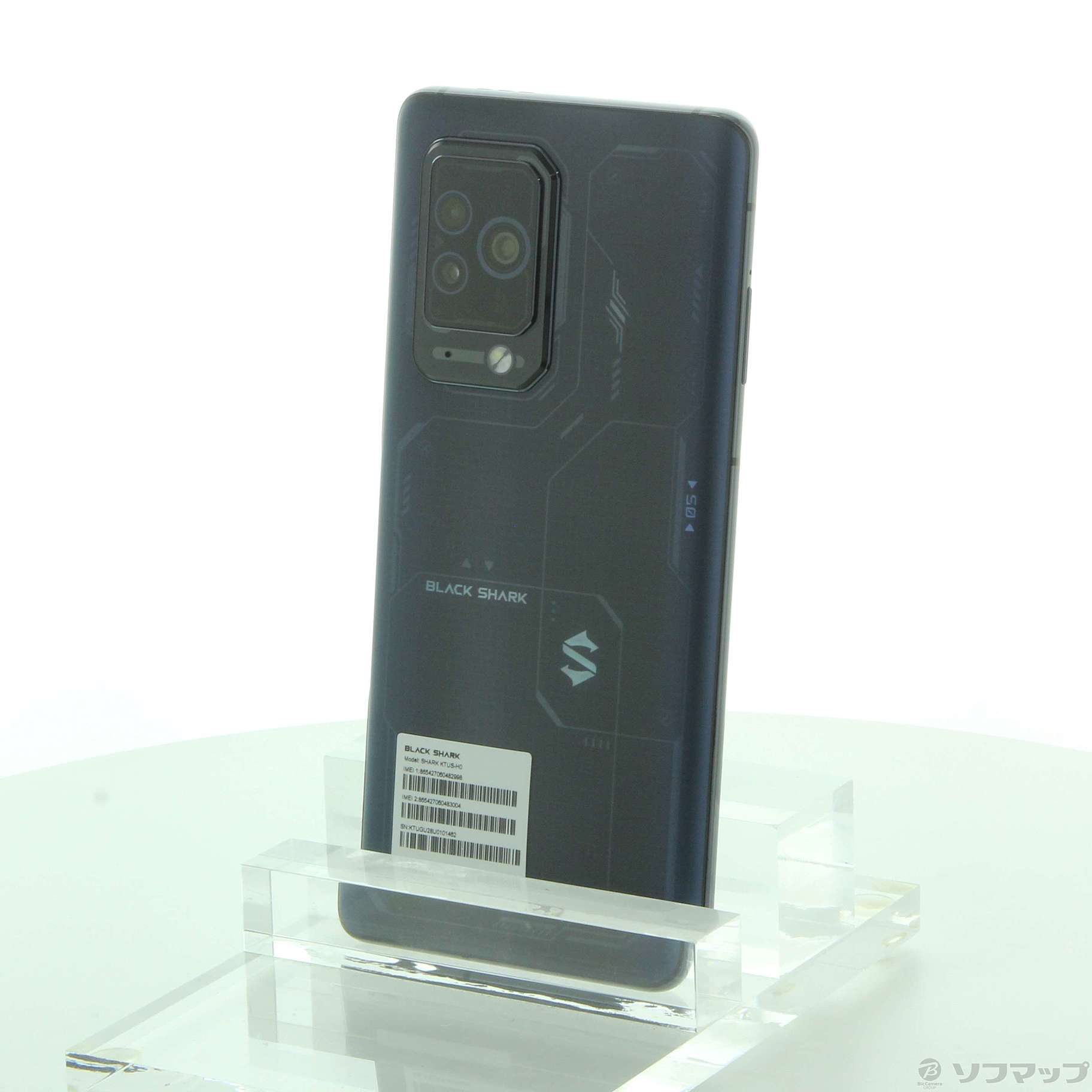 中古】Black Shark 5 Pro 256GB ブラック SHARK KYUS-H0 SIMフリー 
