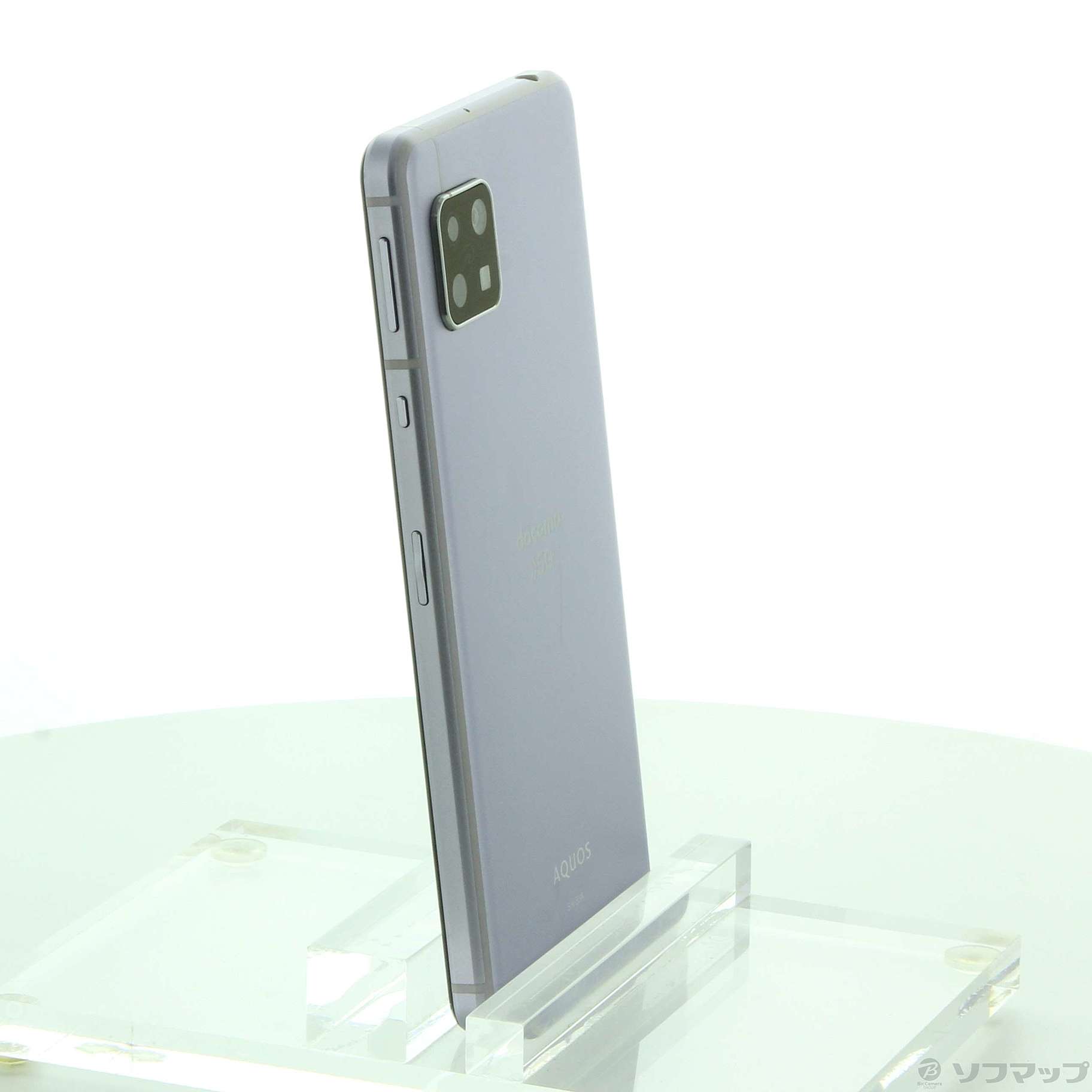 AQUOS sense5G docomo SIMロック解除 ライラック
