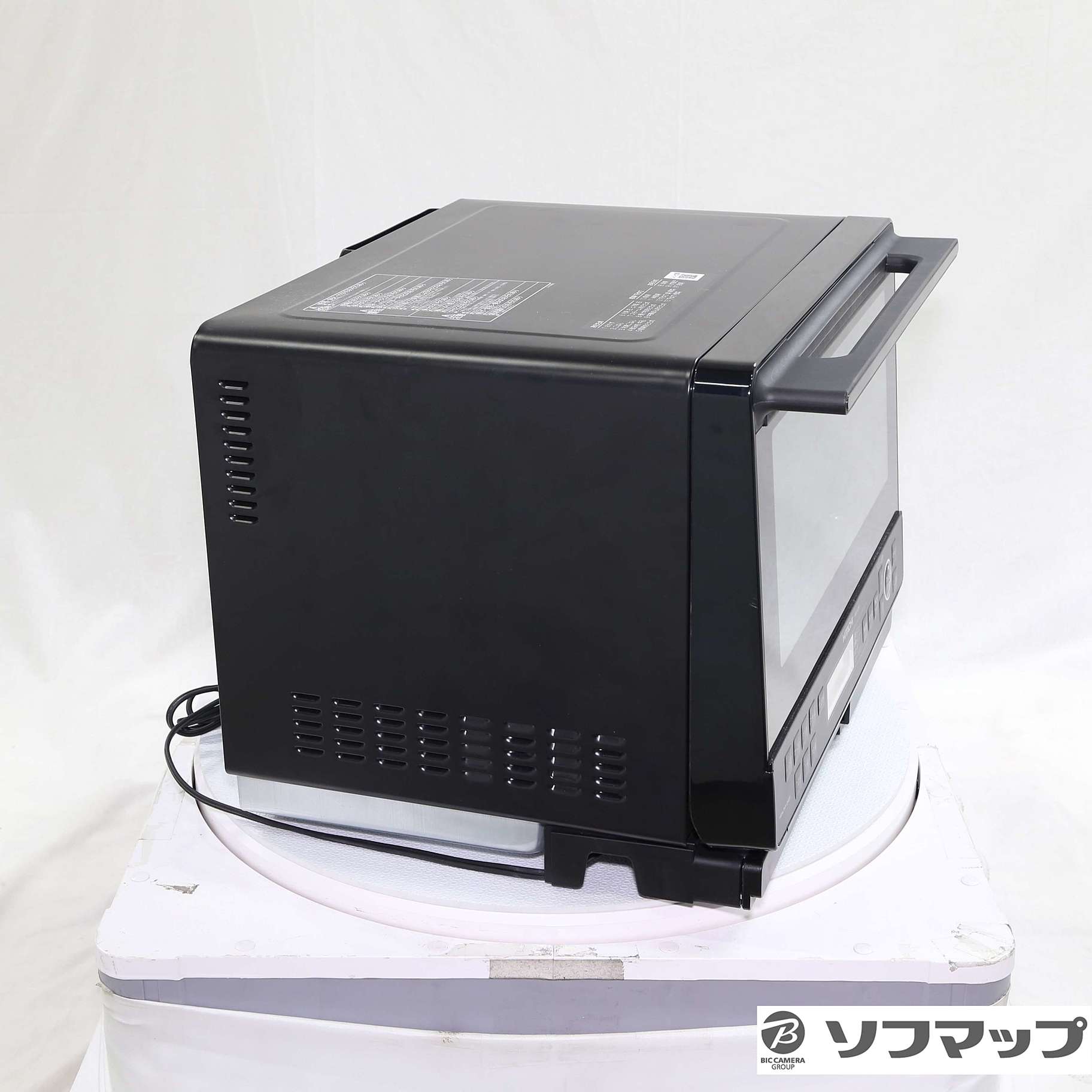 中古】〔展示品〕 スチームオーブンレンジ ヘルシーシェフ ブラック