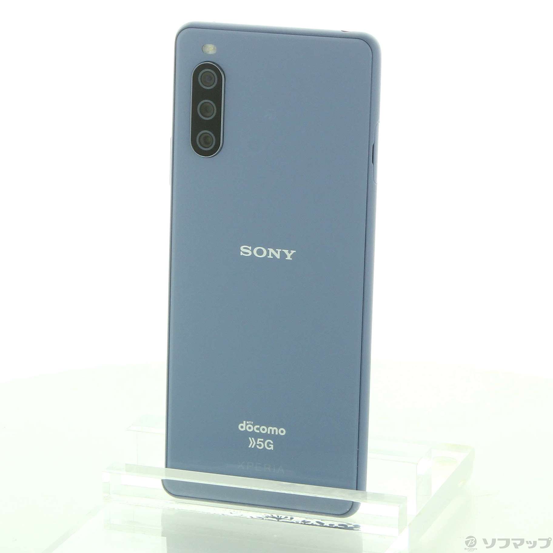 中古】Xperia 10 III 128GB ブルー SO-52B docomoロック解除SIMフリー