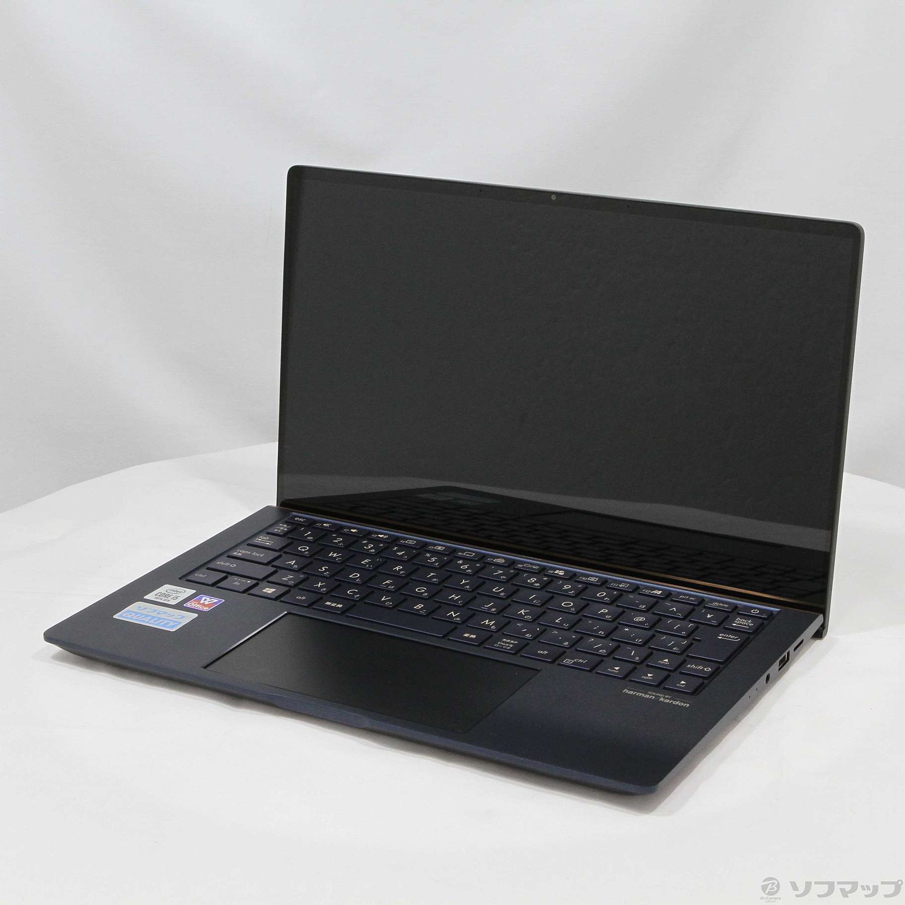 中古】ZENBOOK 13 UX334FAC-A4113T ロイヤルブルー ［Core-i5-10210U  (1.6GHz)／8GB／SSD512GB／13.3インチワイド］ [2133058225793] - リコレ！|ビックカメラグループ  ソフマップの中古通販サイト