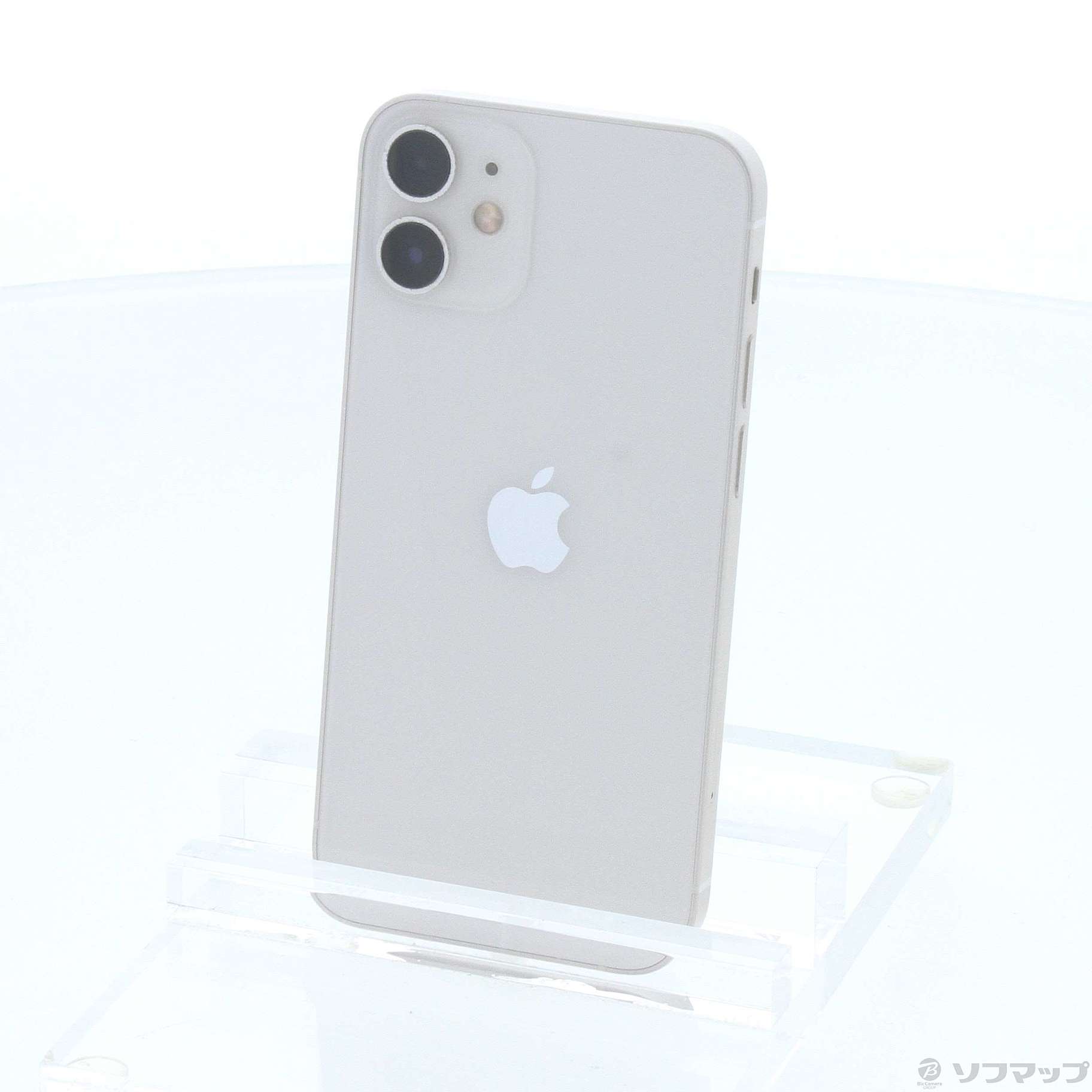中古】iPhone12 mini 128GB ホワイト MGDM3J／A SIMフリー 