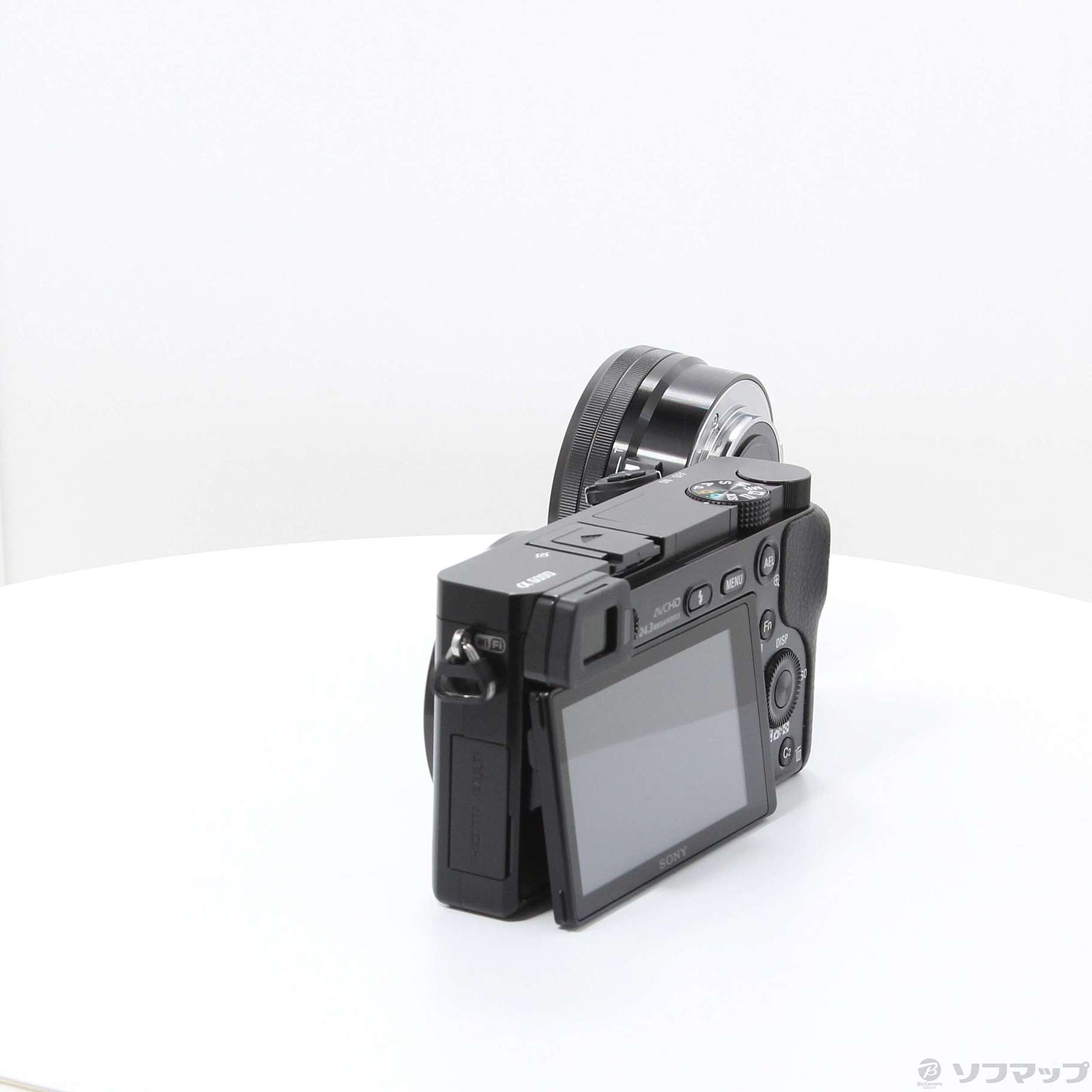 中古】α6000 パワーズームレンズキット ブラック ILCE-6000L