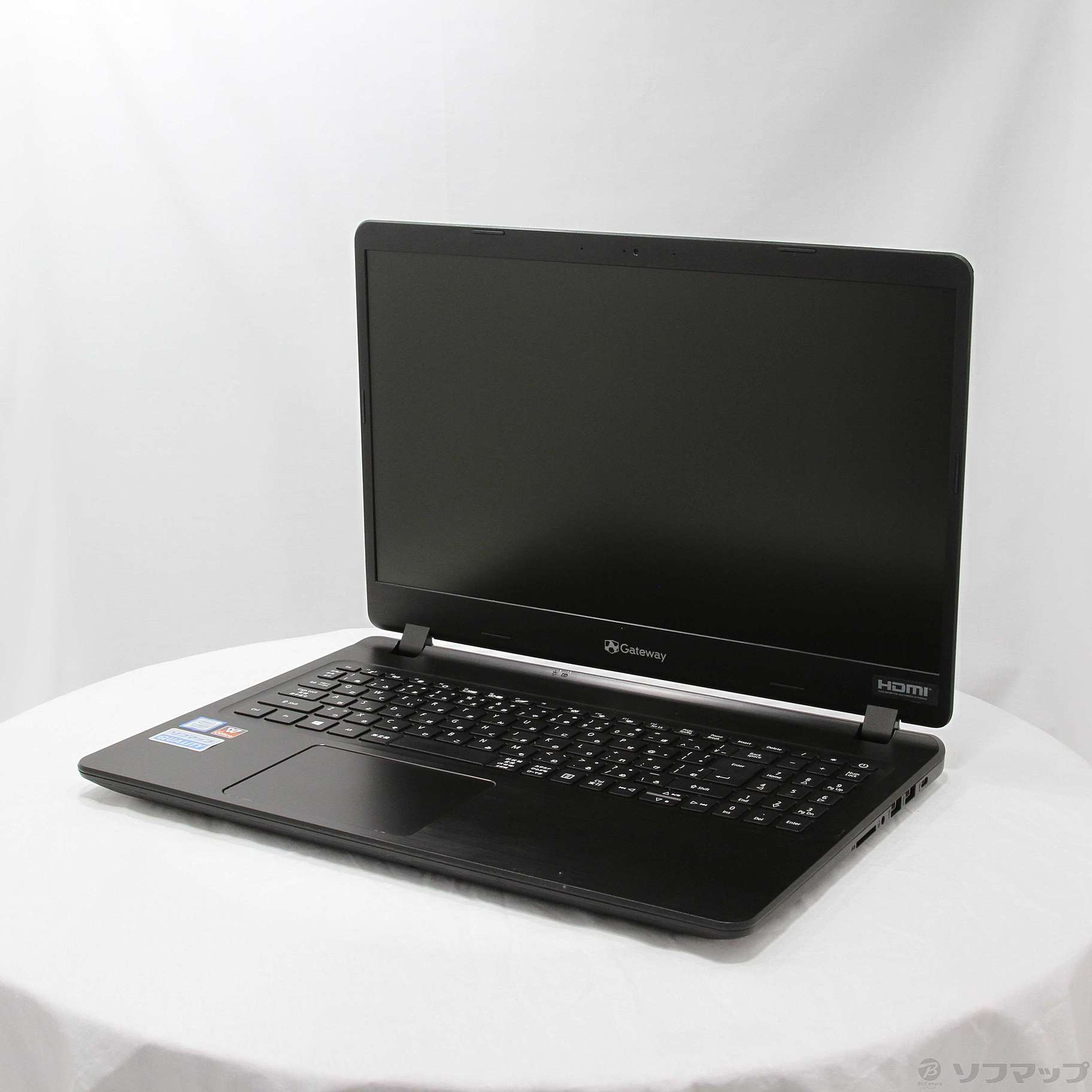 中古】Gateway NE575-H38G／F オブシディアンブラック 〔Windows 10〕 ［Core-i3-8145U  (2.1GHz)／8GB／HDD1TB／15.6インチワイド］ [2133058250894] - リコレ！|ビックカメラグループ  ソフマップの中古通販サイト