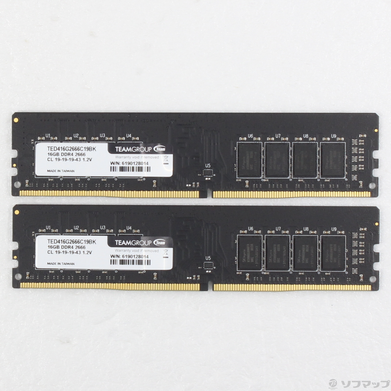 DDR4 DDR4-2666 シリコンパワー (16GB×2枚) 32GB デスクトップ用 増設
