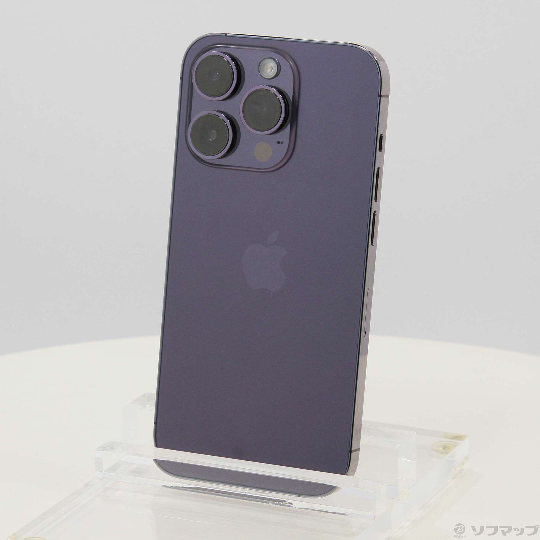 中古】iPhone14 Pro 256GB ディープパープル MQ1E3J／A SIMフリー 