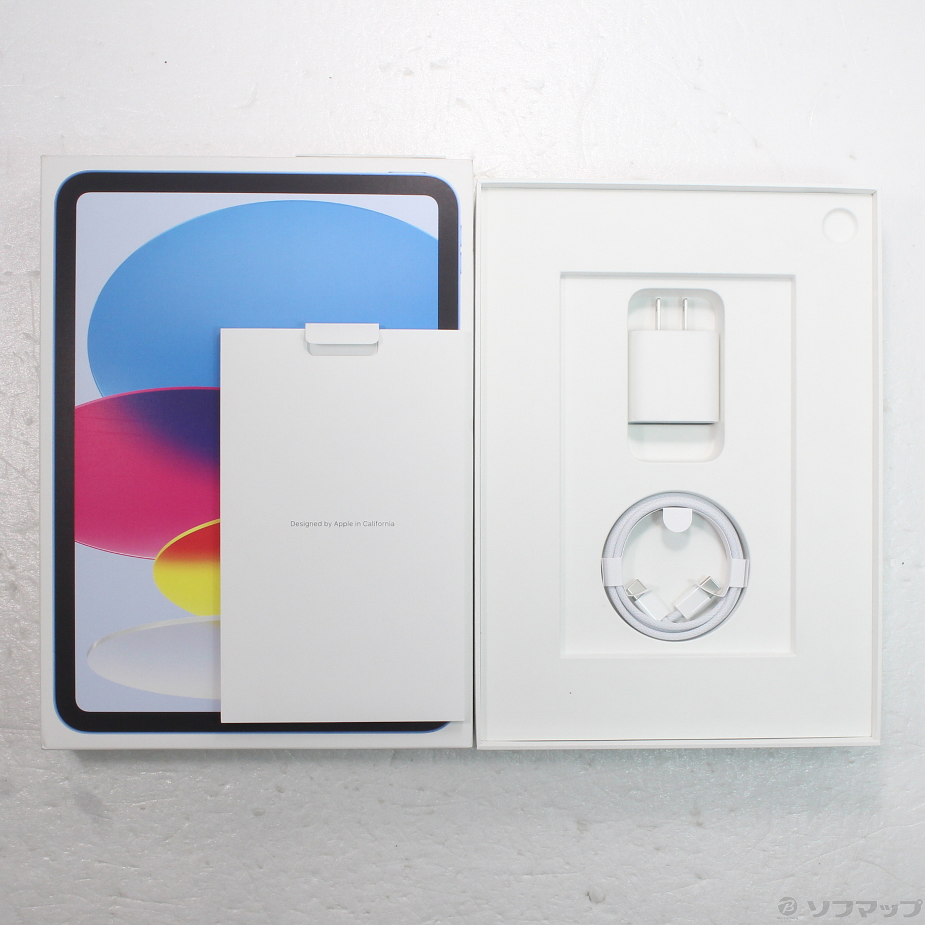 iPad【第10世代】256GB 愛くるしい ブルー (USB-C充電ケーブル付属)