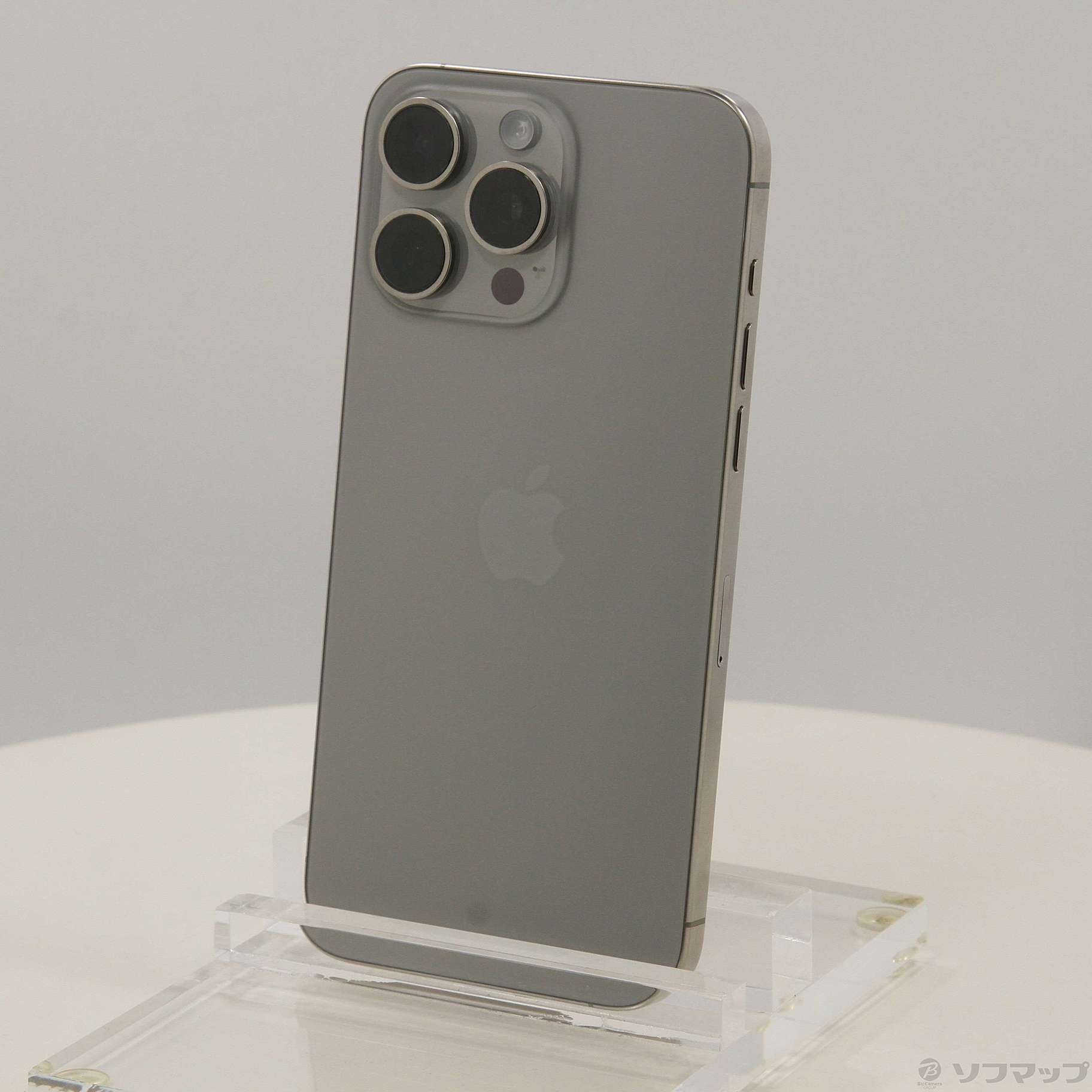 中古】iPhone15 Pro Max 1TB ナチュラルチタニウム MU713J／A SIM 