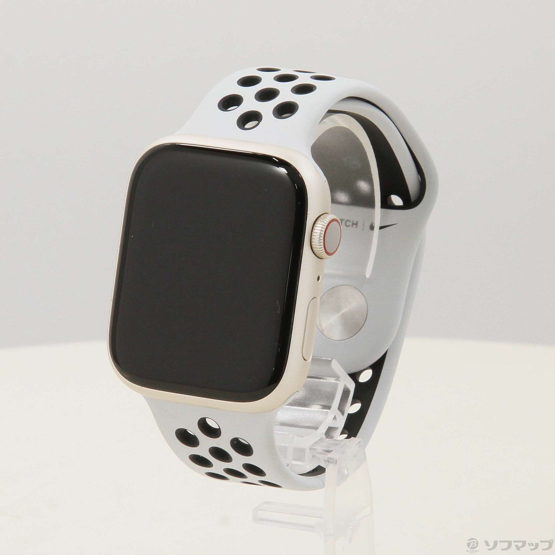 中古】Apple Watch Series 7 Nike GPS + Cellular 45mm スターライト 