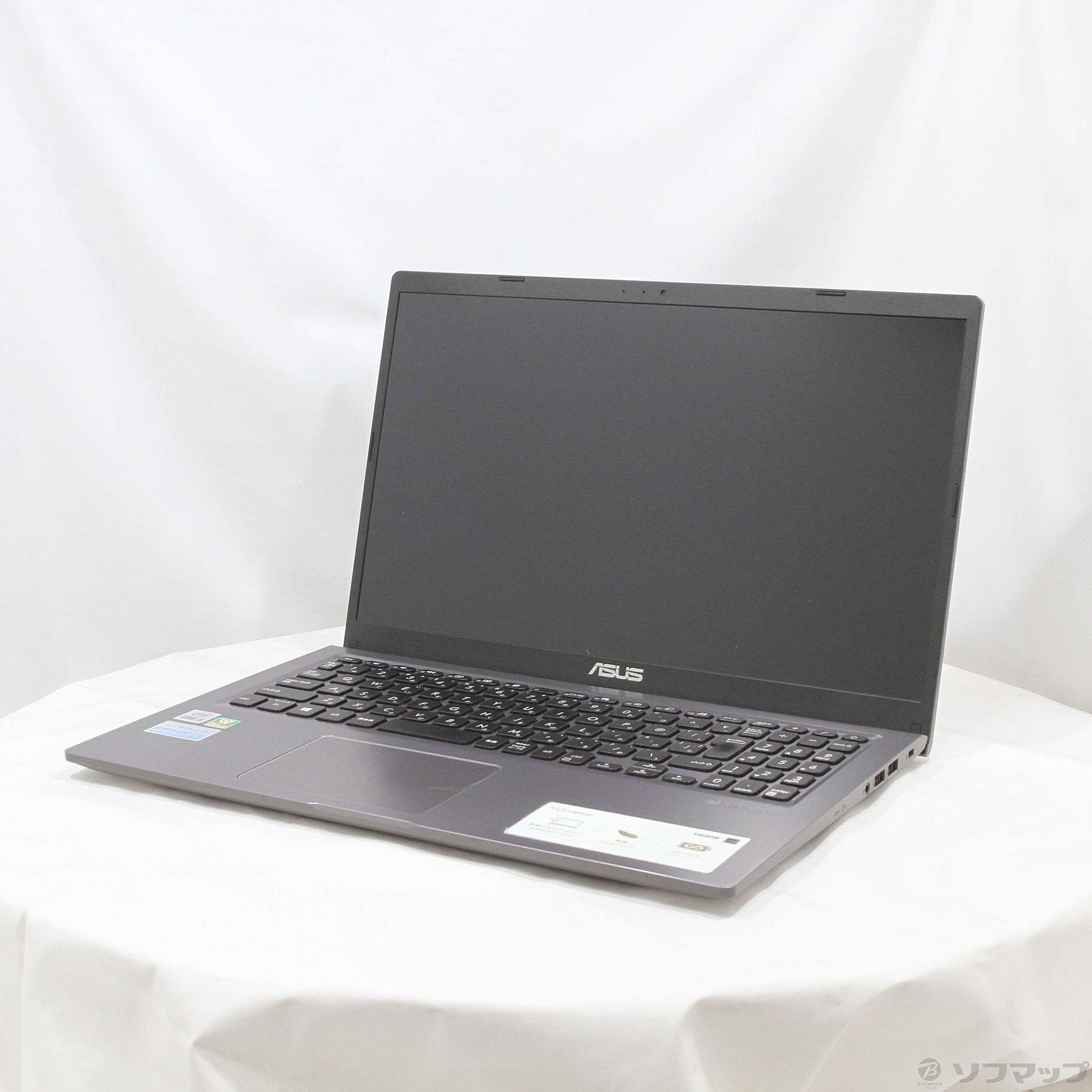 中古】ASUS X515JA X515JA-BQ1827WS スレートグレー [2133058271394] - リコレ！|ビックカメラグループ  ソフマップの中古通販サイト