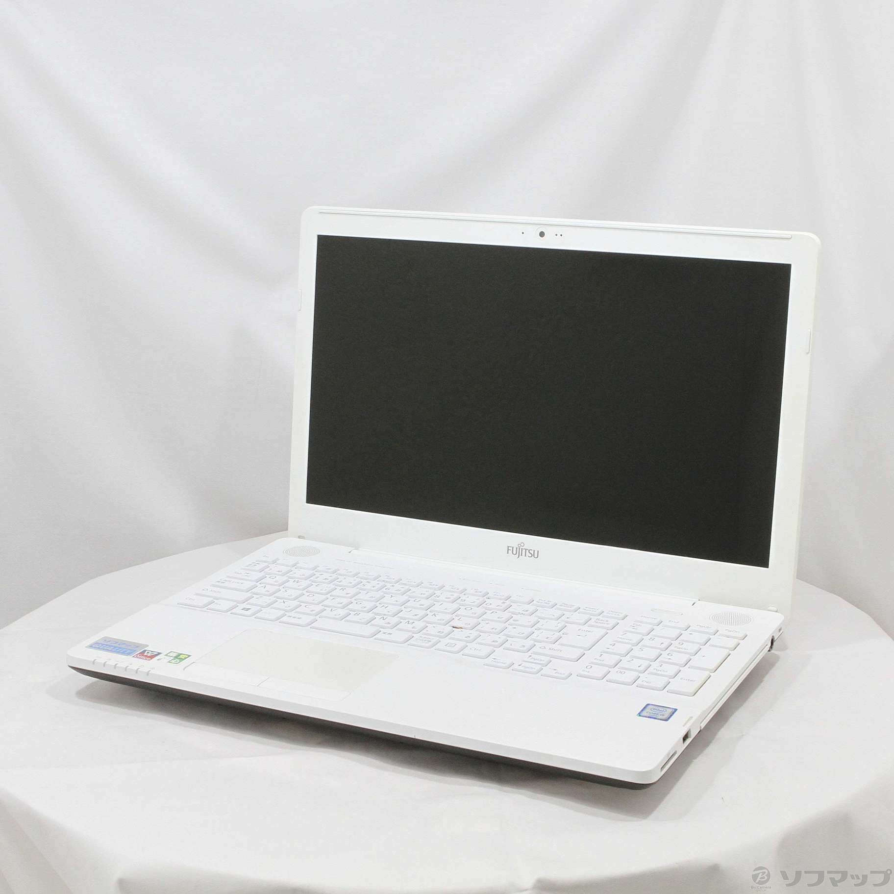 格安安心パソコン LIFEBOOK AH49／X FMVA49XWZ プレミアムホワイト 〔Windows 10〕