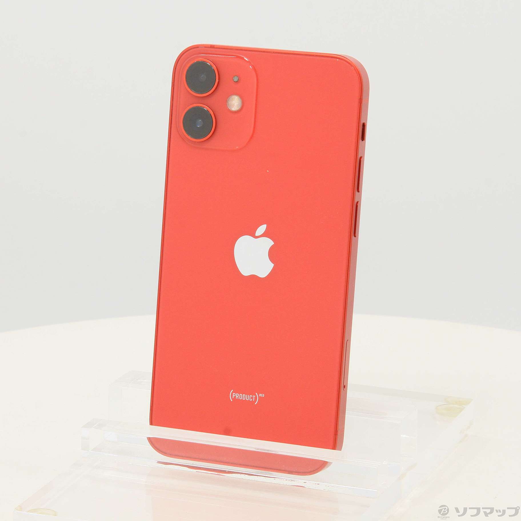iPhone12 mini 64GB レッド 箱付属品あり iPhone 12 mini 64GB (PRODUCT)RED バッテリー100％ 中古スマホ