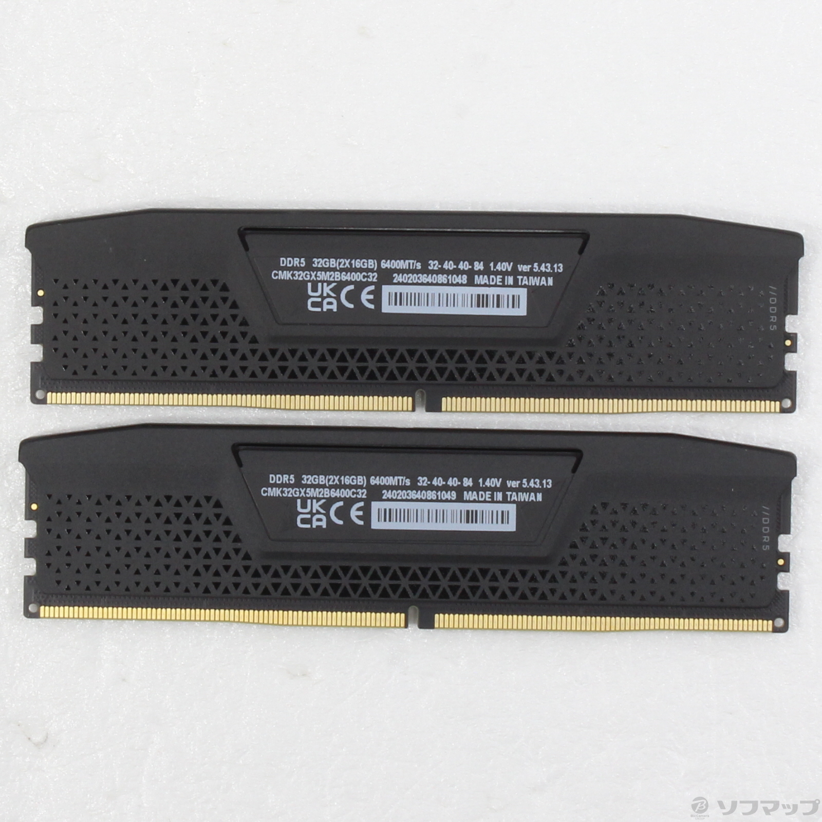 中古】288P PC5-51200 DDR5-6400 32GB 16GB×2枚組 [2133058287180 