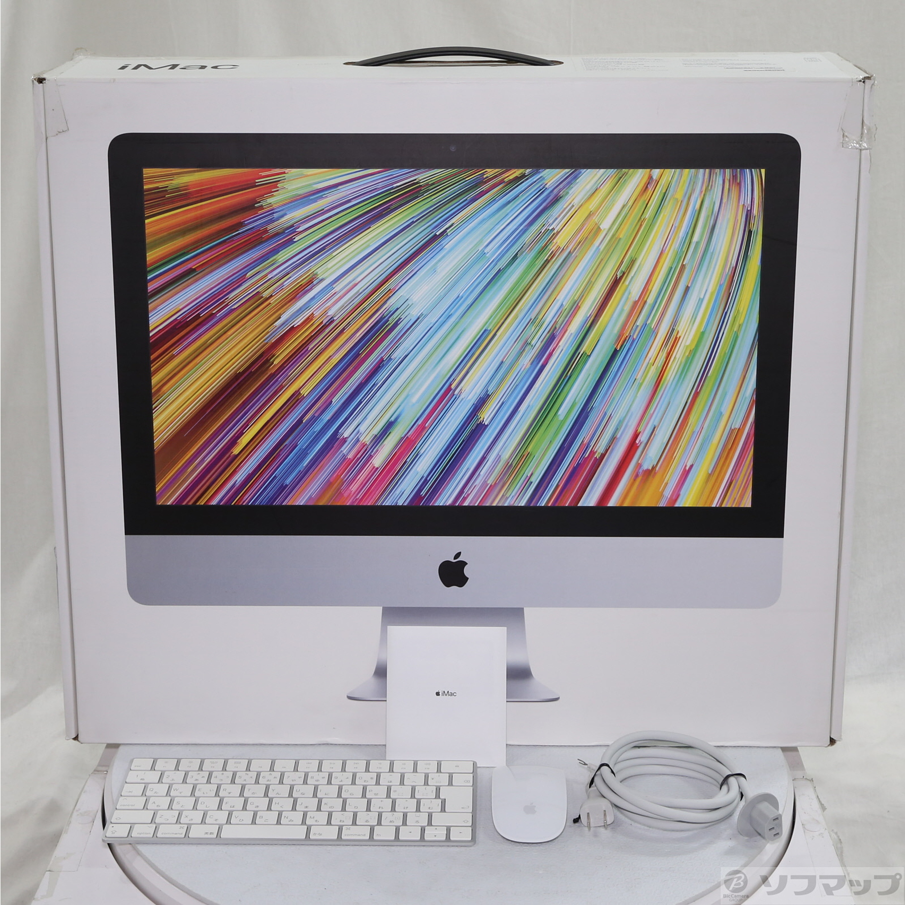 Apple iMac 21.5inch MNE02J/A フルセット 中古】iMac 21.5-inch Mid 2017 MNE02J／A Core_i5 3.4GHz 8GB SSD28GB