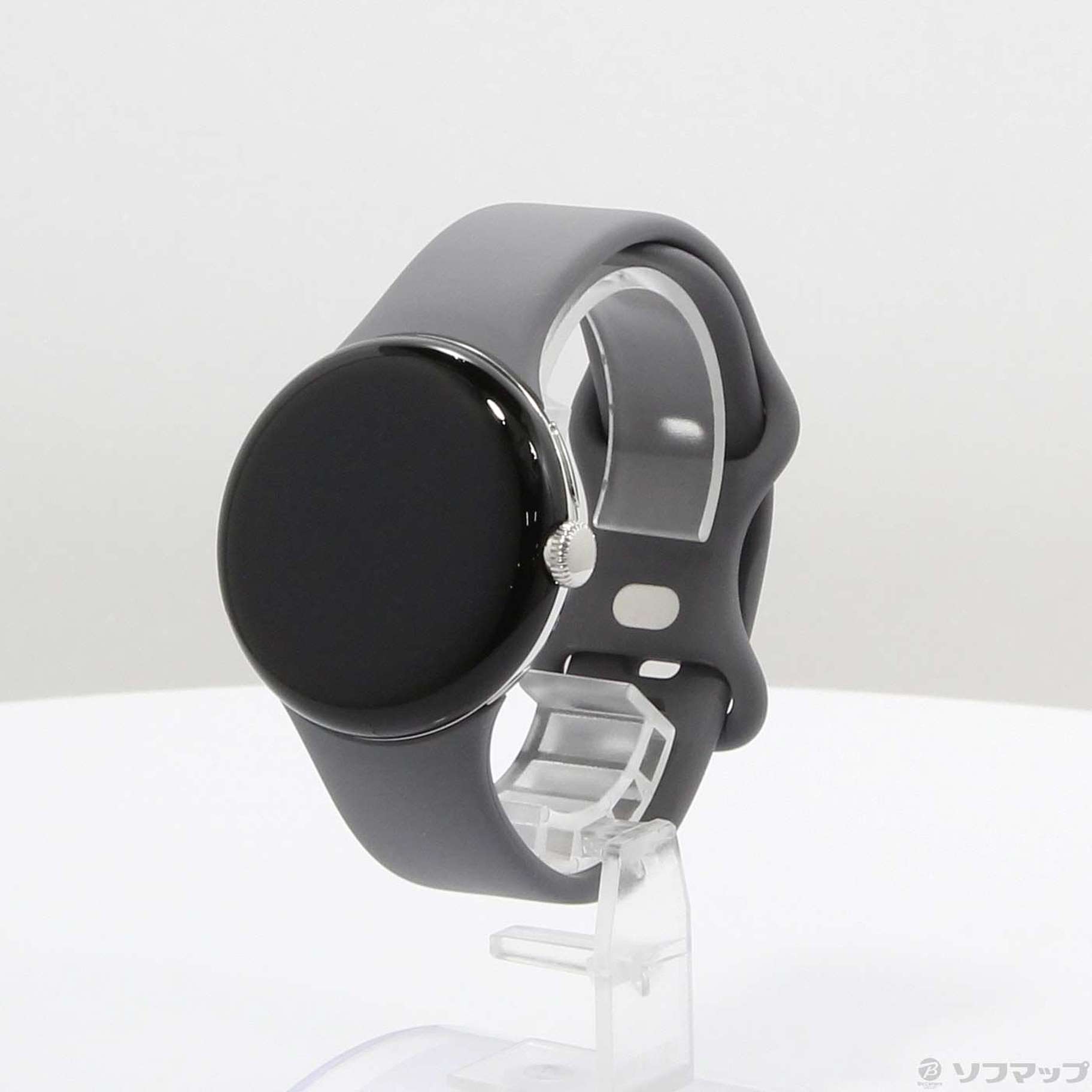 中古】Google Pixel Watch Polished Silver ステンレス ケース 