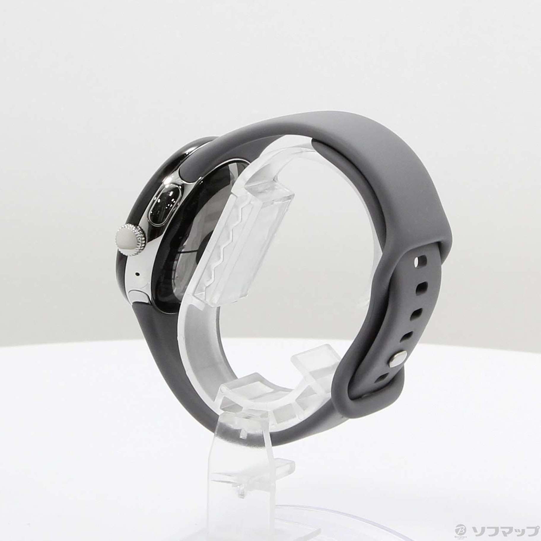 中古】Google Pixel Watch Polished Silver ステンレス ケース 
