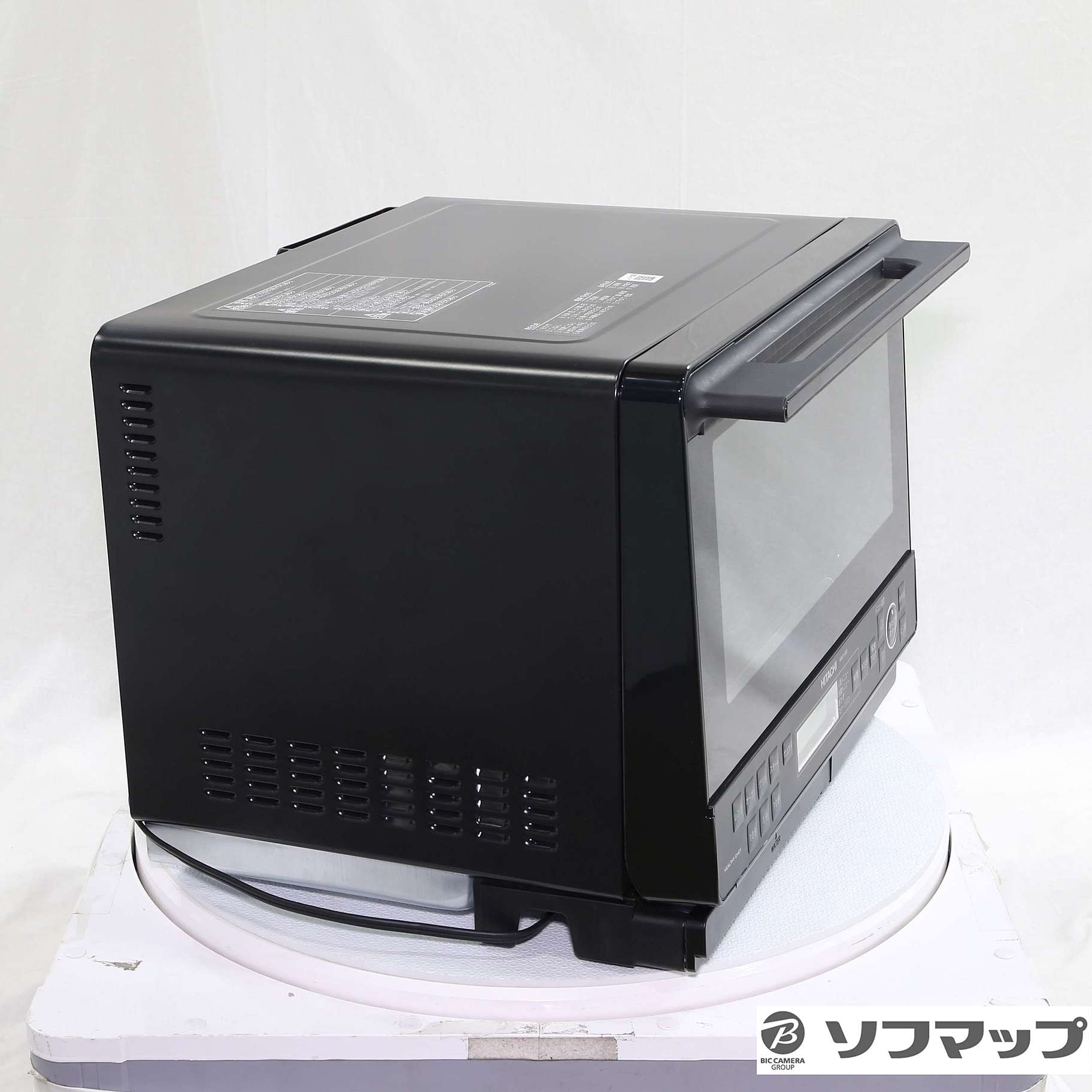 中古】〔展示品〕 スチームオーブンレンジ ヘルシーシェフ ブラック
