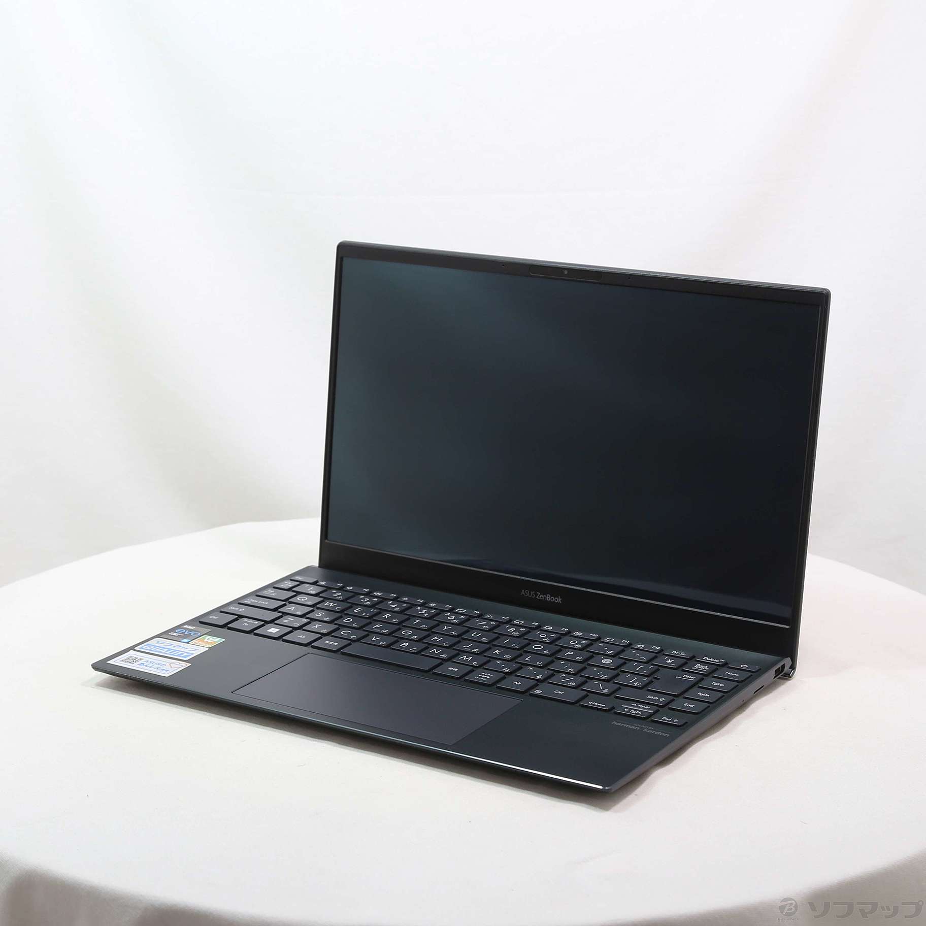 中古】ZenBook 13 OLED UX325EA UX325EA-KG809W パイングレー