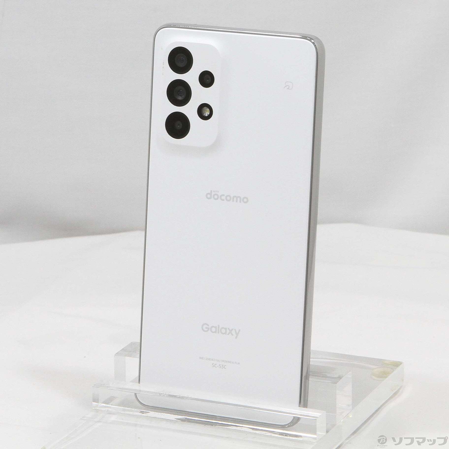 中古】Galaxy A53 5G 128GB オーサムホワイト SC-53C docomo SIMフリー 〔ネットワーク利用制限△〕  [2133058332361] - リコレ！|ビックカメラグループ ソフマップの中古通販サイト