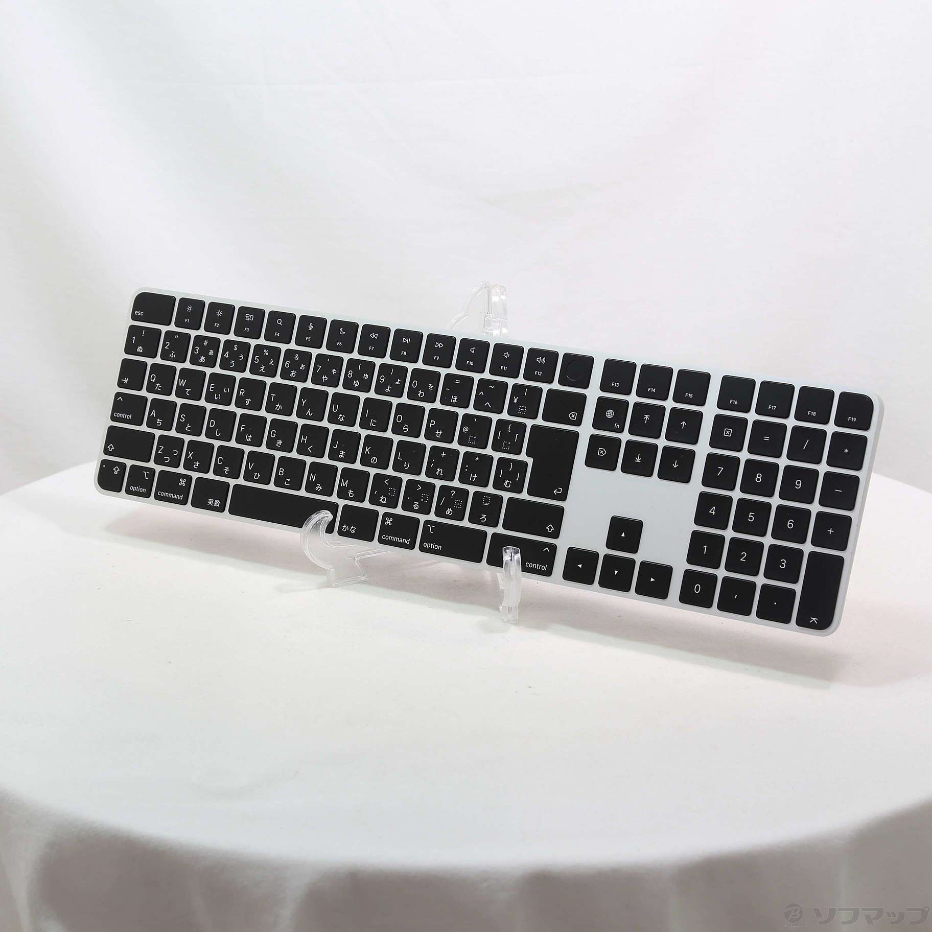 中古】〔展示品〕 Appleシリコン搭載Macモデル用Touch ID搭載 Magic Keyboard テンキー付き 日本語JIS ブラックキー  MMMR3J／A [2133058342209] - リコレ！|ビックカメラグループ ソフマップの中古通販サイト