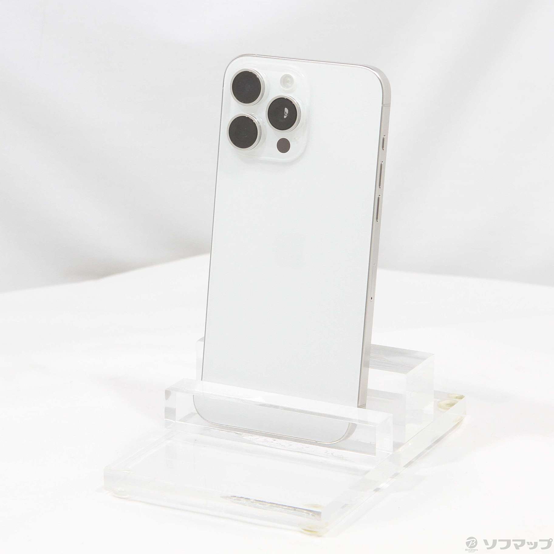 iPhone 15 Pro Max ホワイトチタニウム 256 GB SIMフ…