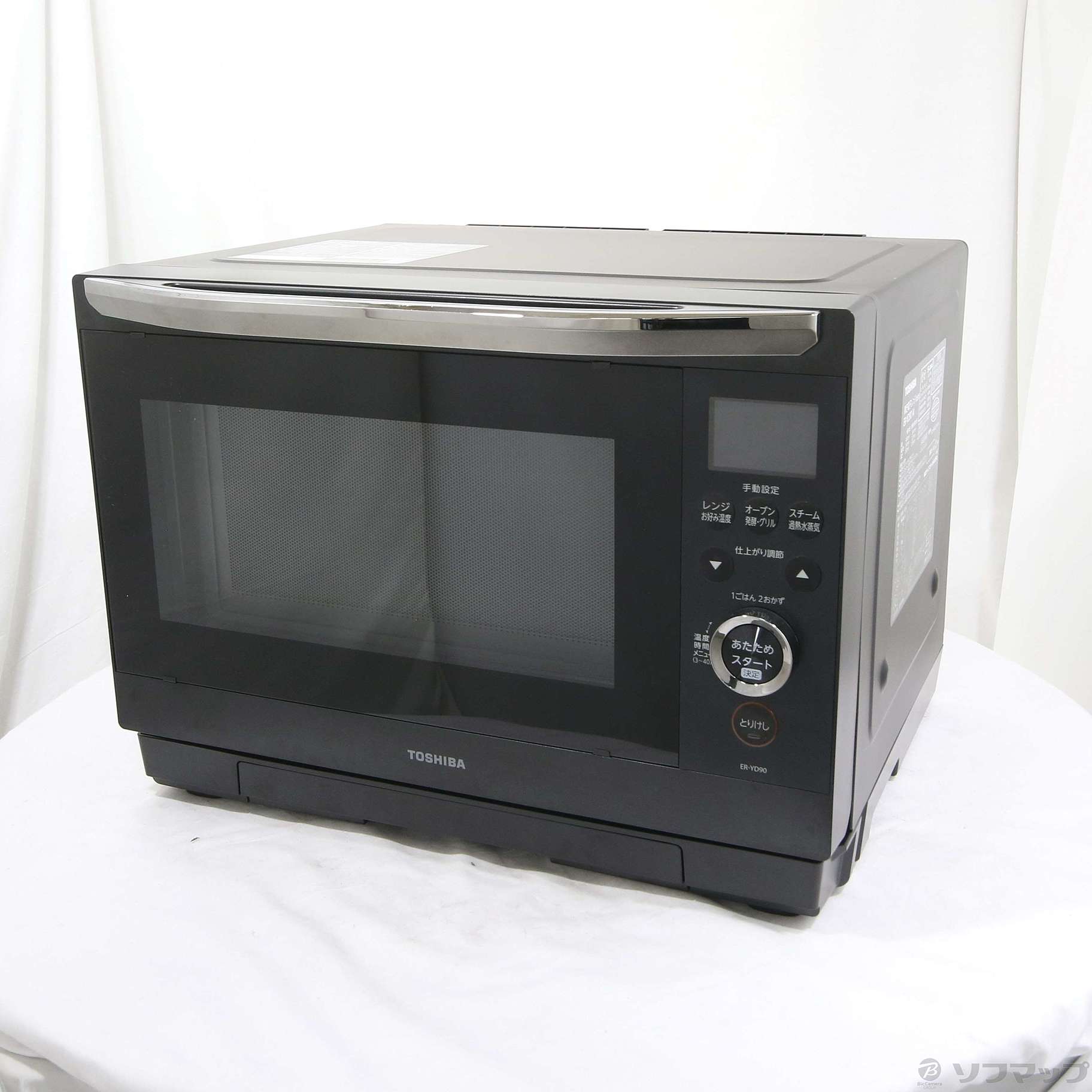 TOSHIBA オーブンレンジ ER-YD90(K) 2024年製【ジャンク】 TOSHIBA オーブンレンジ ER-YD90 ブラック 2025年製 中古 - メルカリ