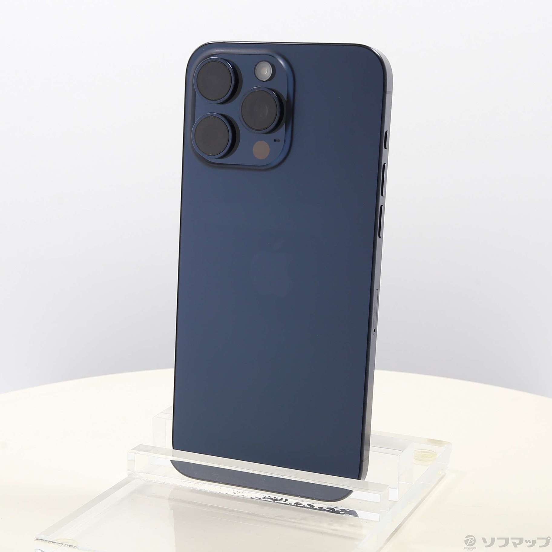 中古】iPhone15 Pro Max 1TB ブルーチタニウム MU723J／A SIMフリー [2133058360586] -  リコレ！|ビックカメラグループ ソフマップの中古通販サイト