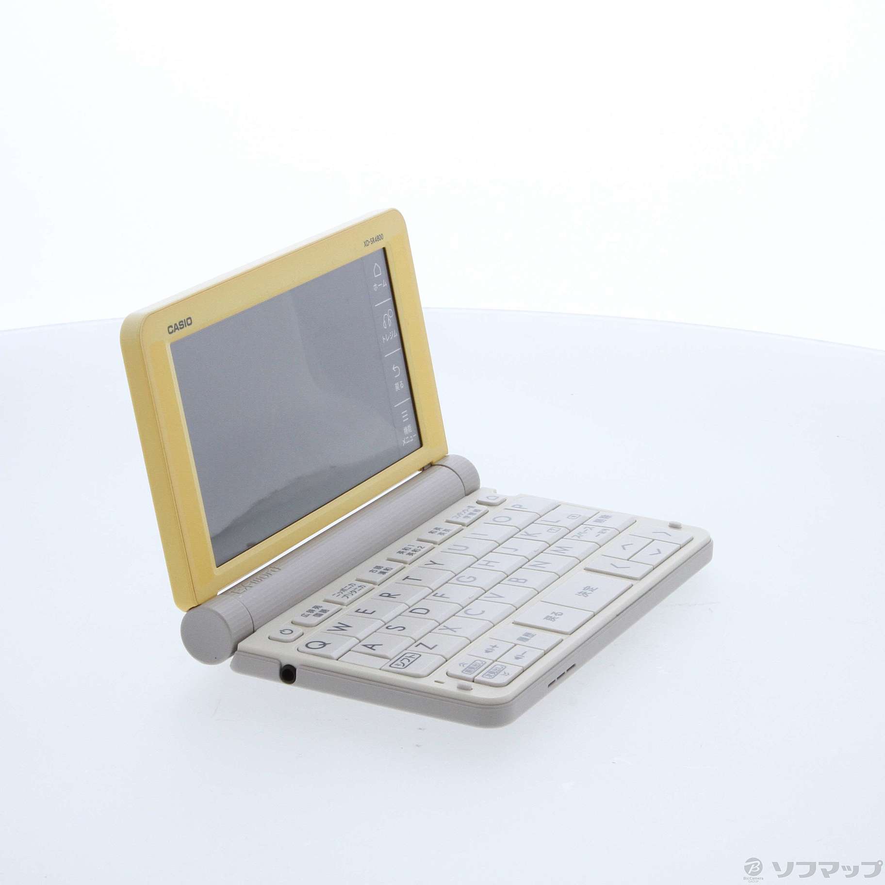 印象のデザイン カシオ 電子辞書 エクスワード EX-word XD-SR4800WE ホワイト ぬいぐるみ