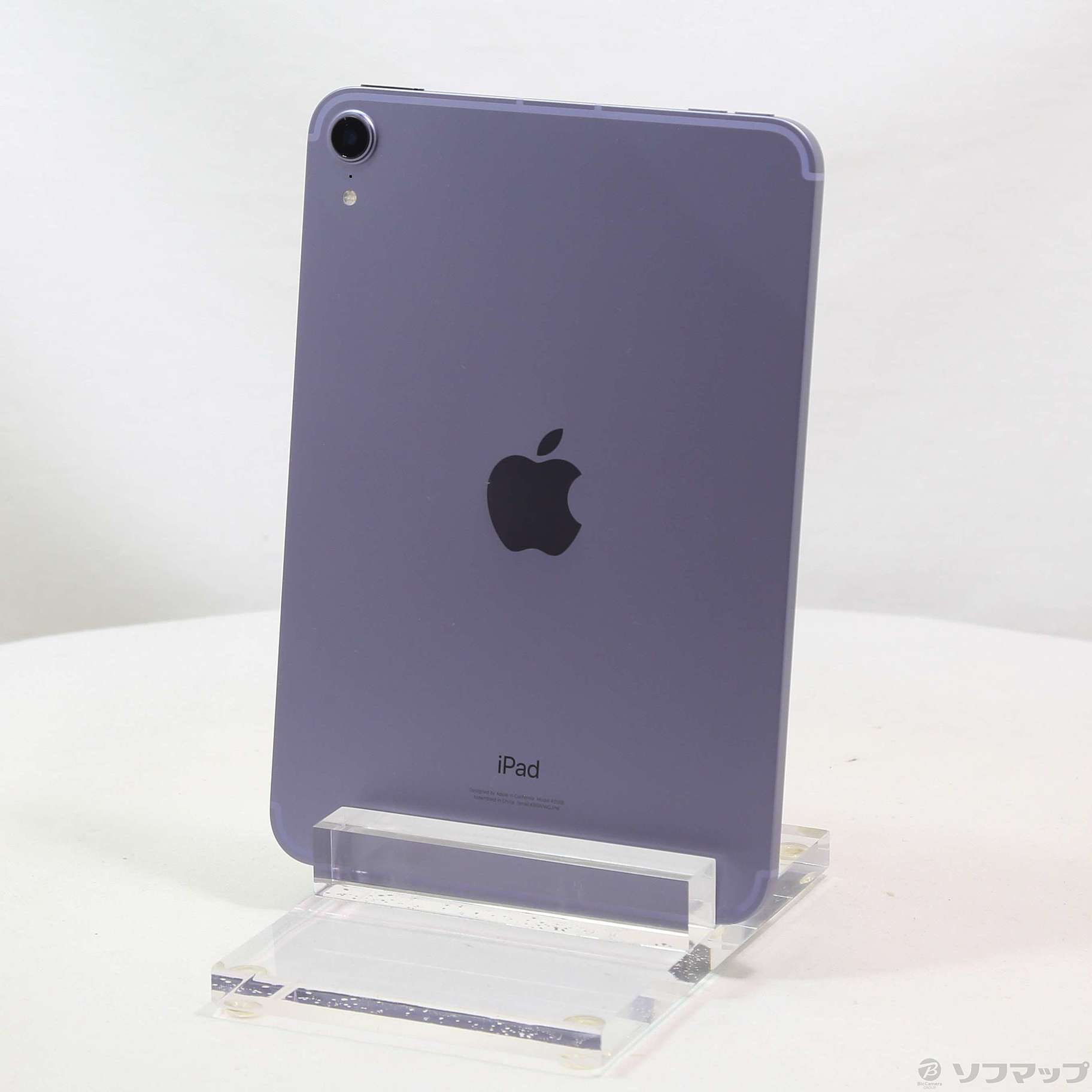 中古】iPad mini 第6世代 64GB パープル MK8E3J／A SIMフリー 