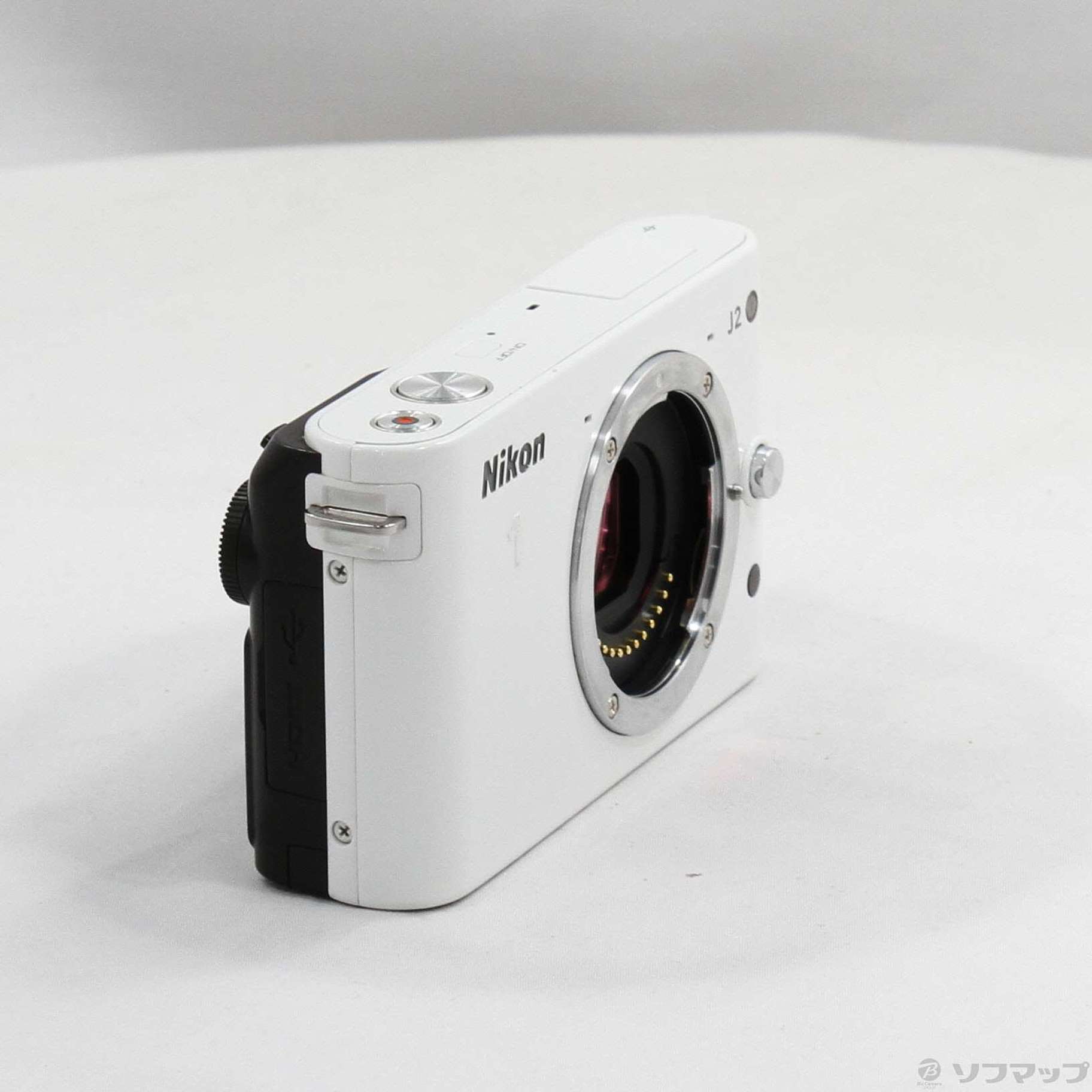 カメラ Nikon 1 J2 ホワイト ミラーレス一眼