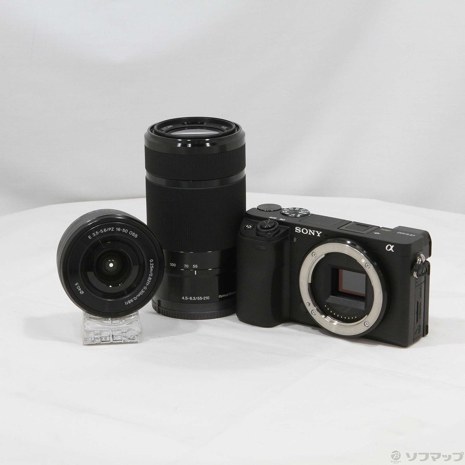 中古】α6400 ILCE-6400Y ダブルズームレンズキット ブラック [2133058395694] -  法人専用リコレ！|ソフマップの法人専用中古通販サイト