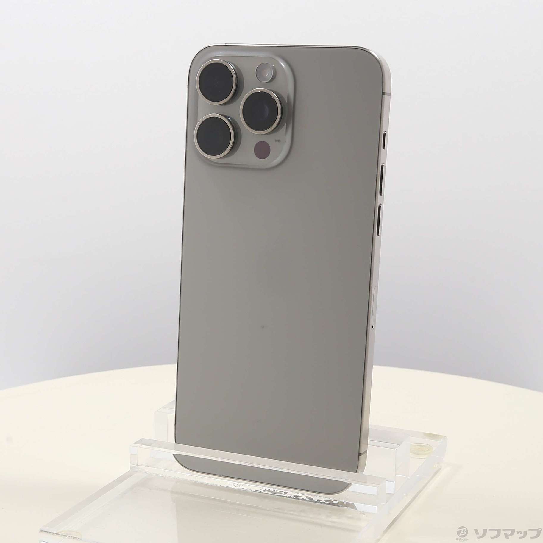 【完品】Apple iPhone 15 Pro 256GB ナチュラルチタニウム iPhone 15 Pro 256GB - ナチュラルチタニウム（SIMフリー）[整備