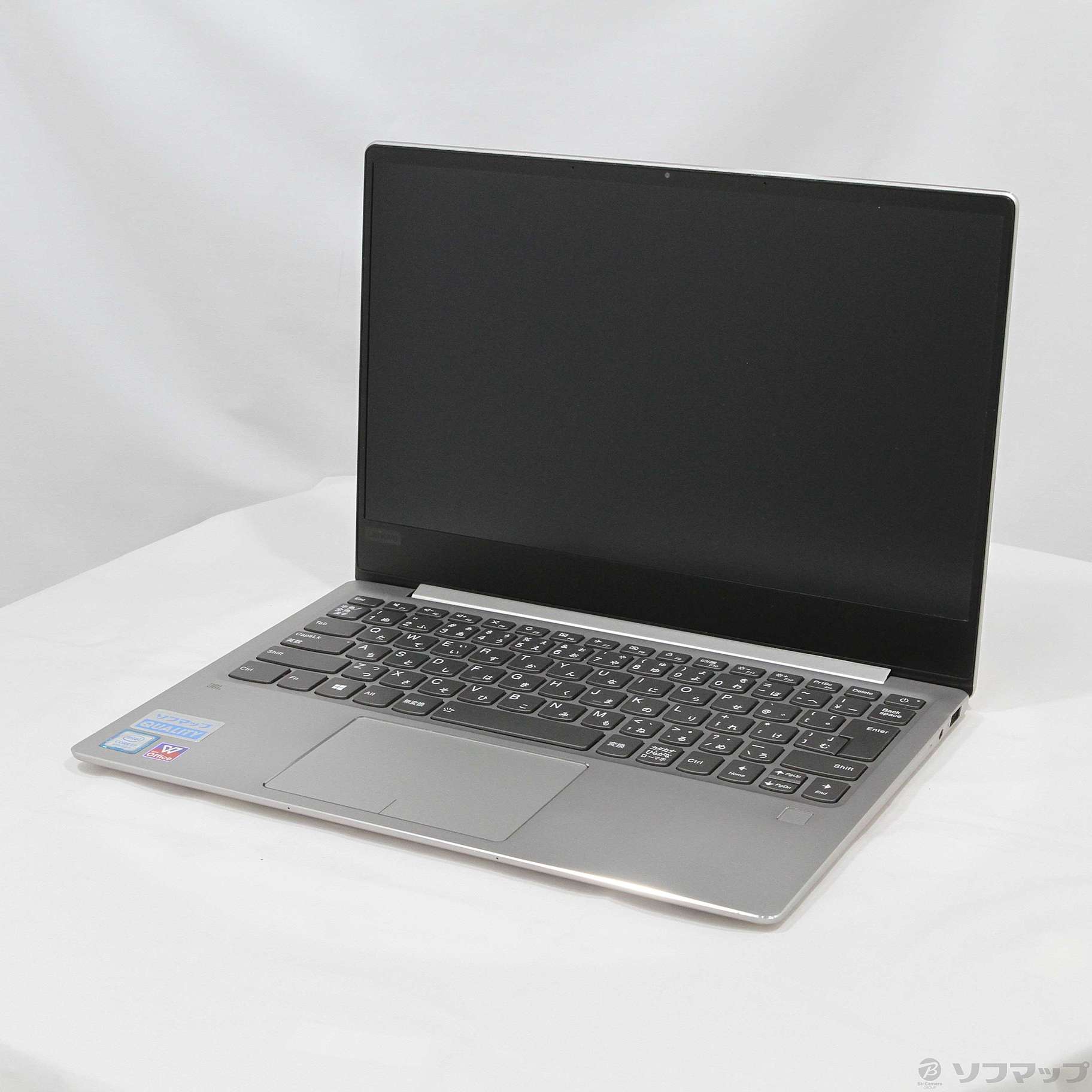 中古】ideapad 720S 81BV000TJP プラチナ 〔Windows 10〕 ［Core-i7-8550U  (1.8GHz)／8GB／SSD512GB／13.3インチワイド］ [2133058411028] - リコレ！|ビックカメラグループ  ソフマップの中古通販サイト