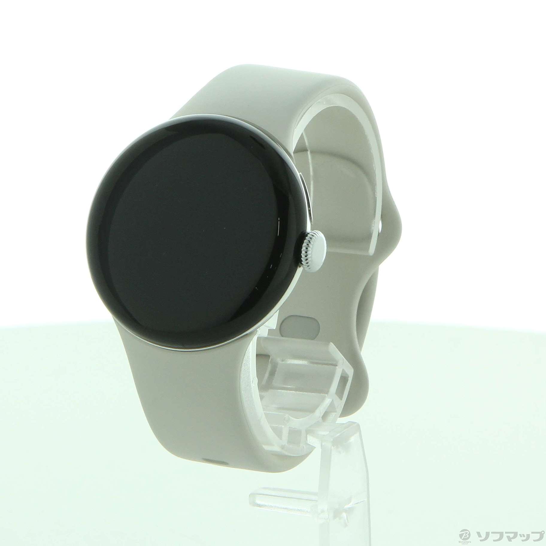 中古】Google Pixel Watch 2 GA05031-GB Polished Silver アルミケース  