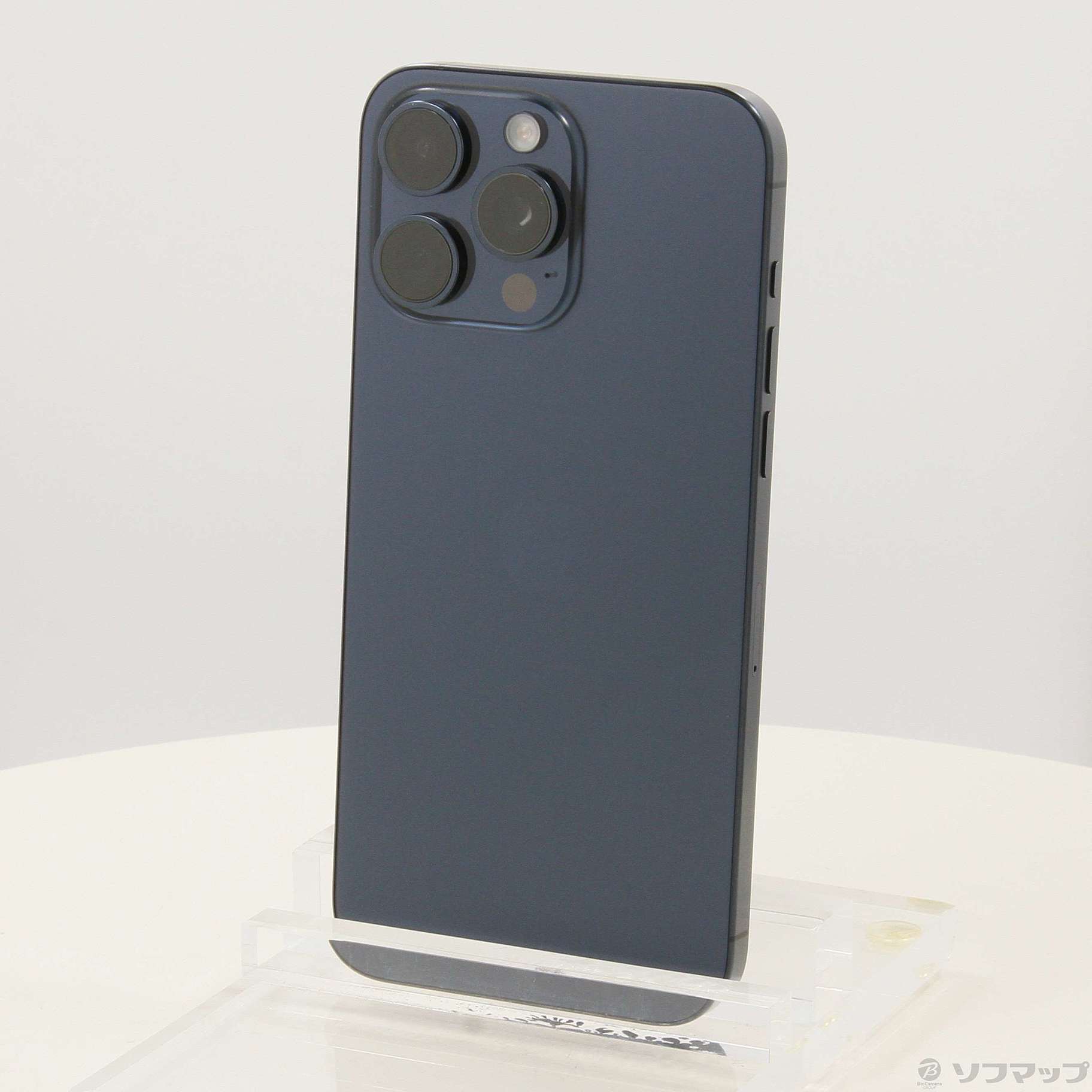 iPhone15 Pro Max[256GB] SIMフリー MU6T3J ブルーチタニウム …（中古 