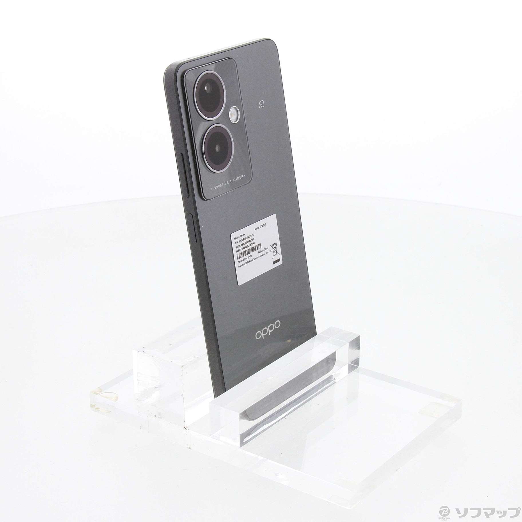 中古】OPPO A79 5G 128GB ミステリーブラック A3030P Y!mobile SIM 
