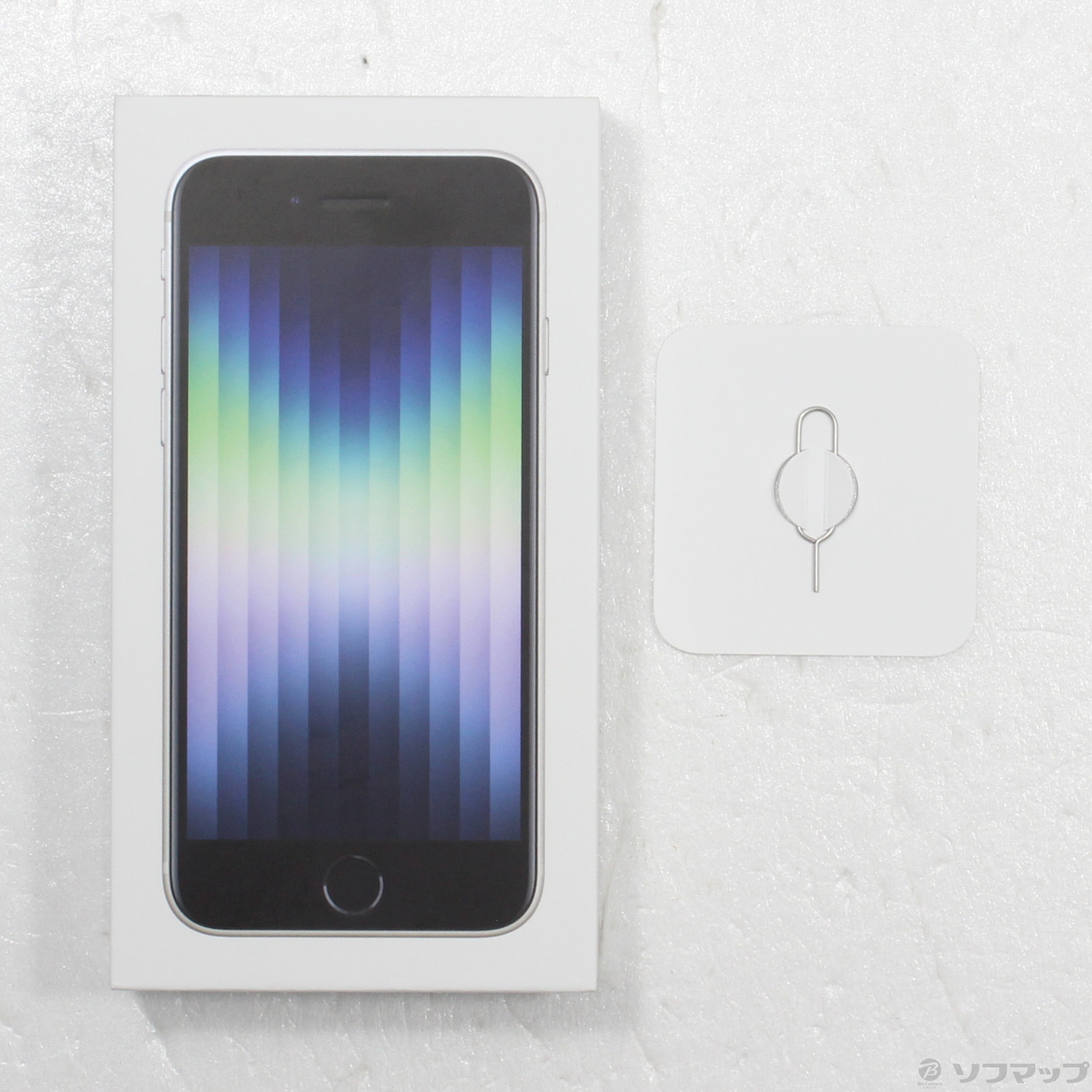 中古】iPhone SE 第3世代 128GB スターライト NMYG3J／A SIMフリー 