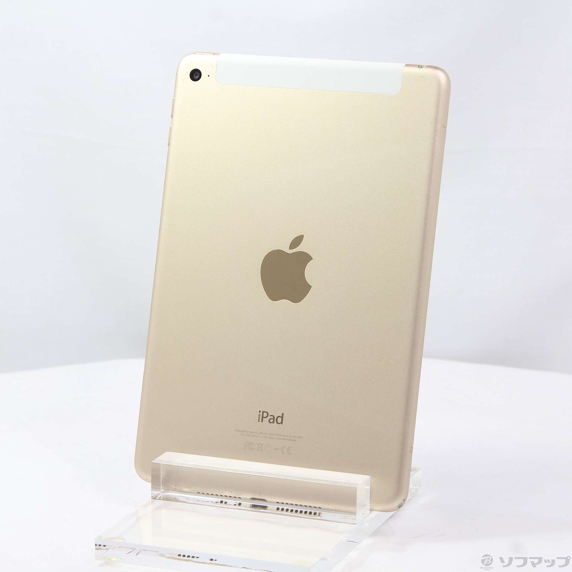 中古】iPad mini 4 16GB ゴールド MK712J／A SIMフリー ［7.9インチ液晶／Apple A8］  [2133058425490] - リコレ！|ビックカメラグループ ソフマップの中古通販サイト