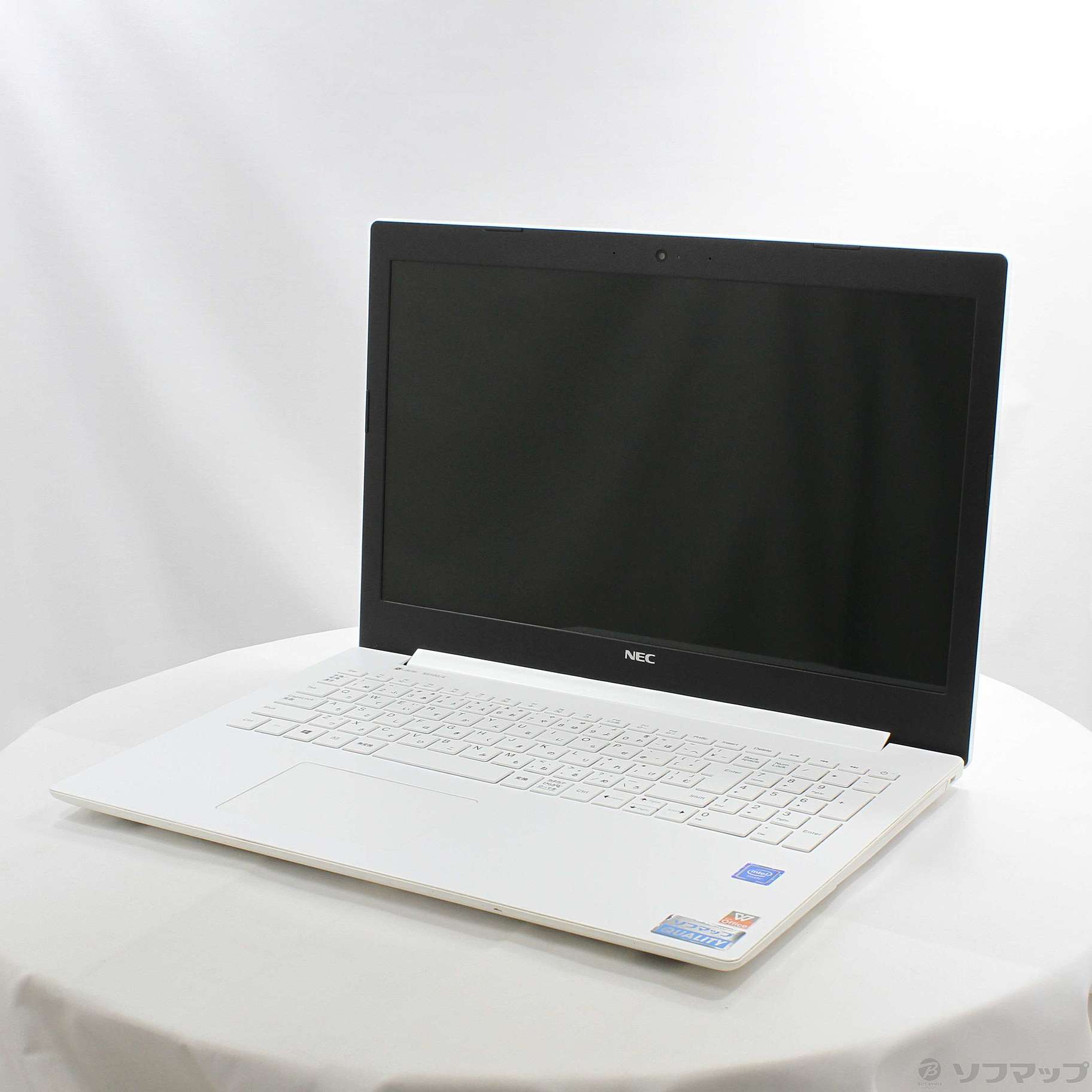 中古】LAVIE Note Standard PC-NS100K2W カームホワイト 〔Windows 10 