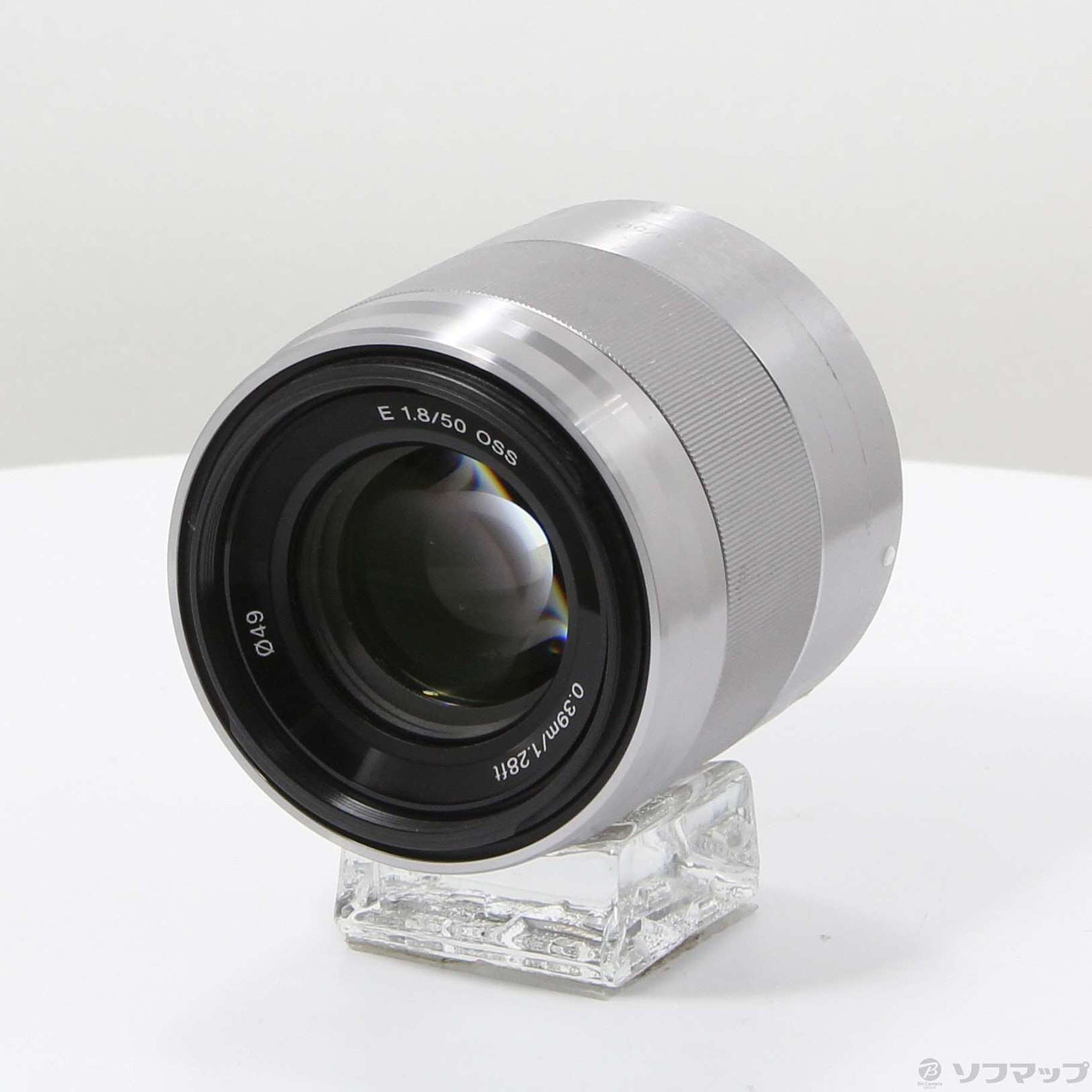 中古】E 50mm F1.8 OSS SEL50F18 Eレンズ／シルバー [2133058430777] - リコレ！|ビックカメラグループ  ソフマップの中古通販サイト