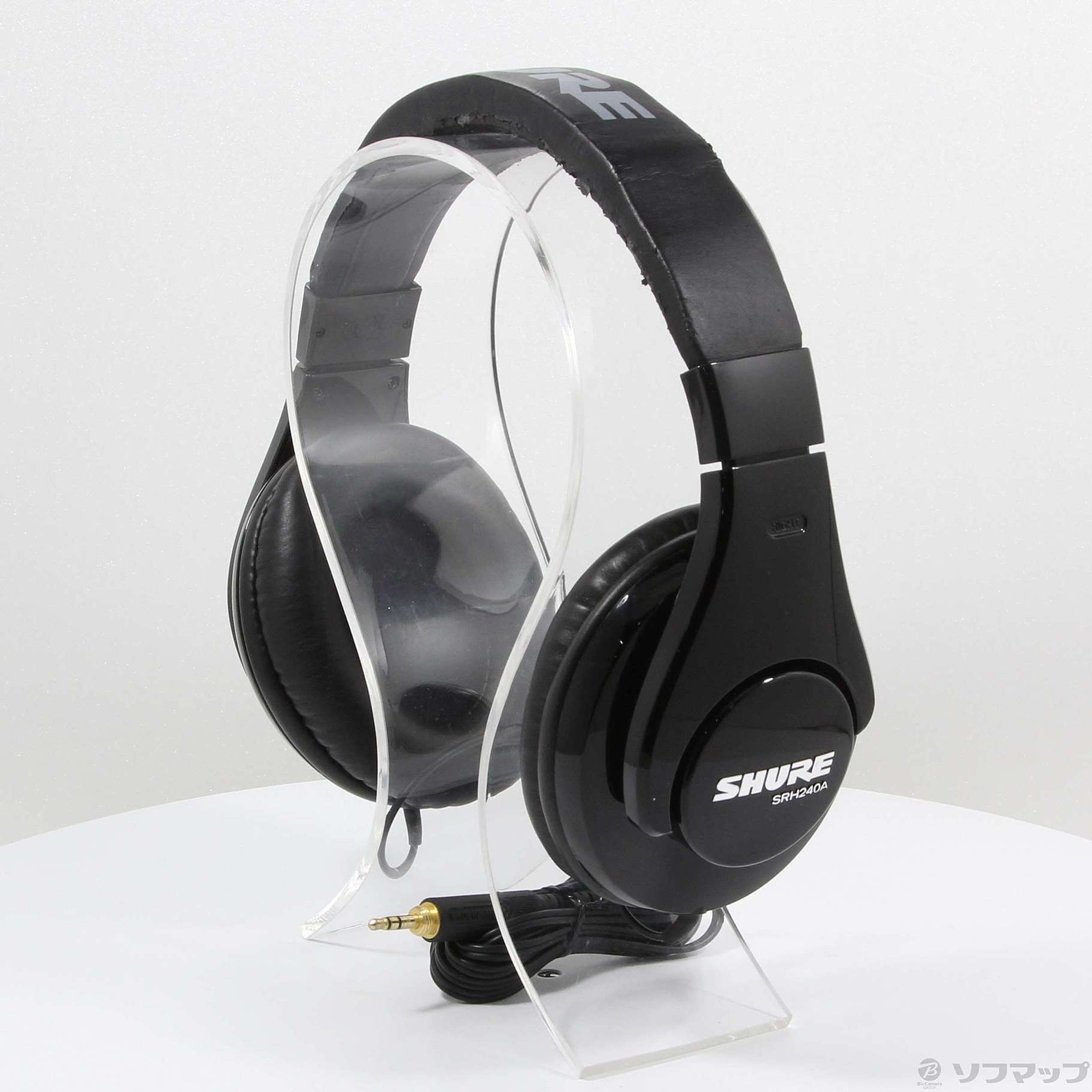 【ヘッドホン】 SHURE SRH240A 未使用品 SHURE SRH240A-BK-A 密閉型ヘッドホン(シュア 密閉ダイナミック